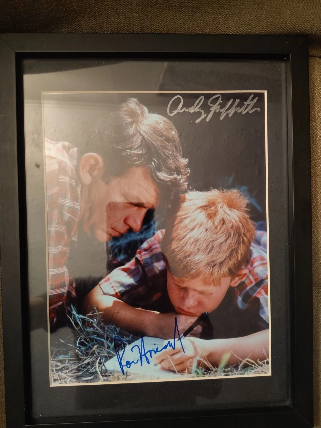 Andy Griffin Ron Howard Autographed Original Picture, image 4