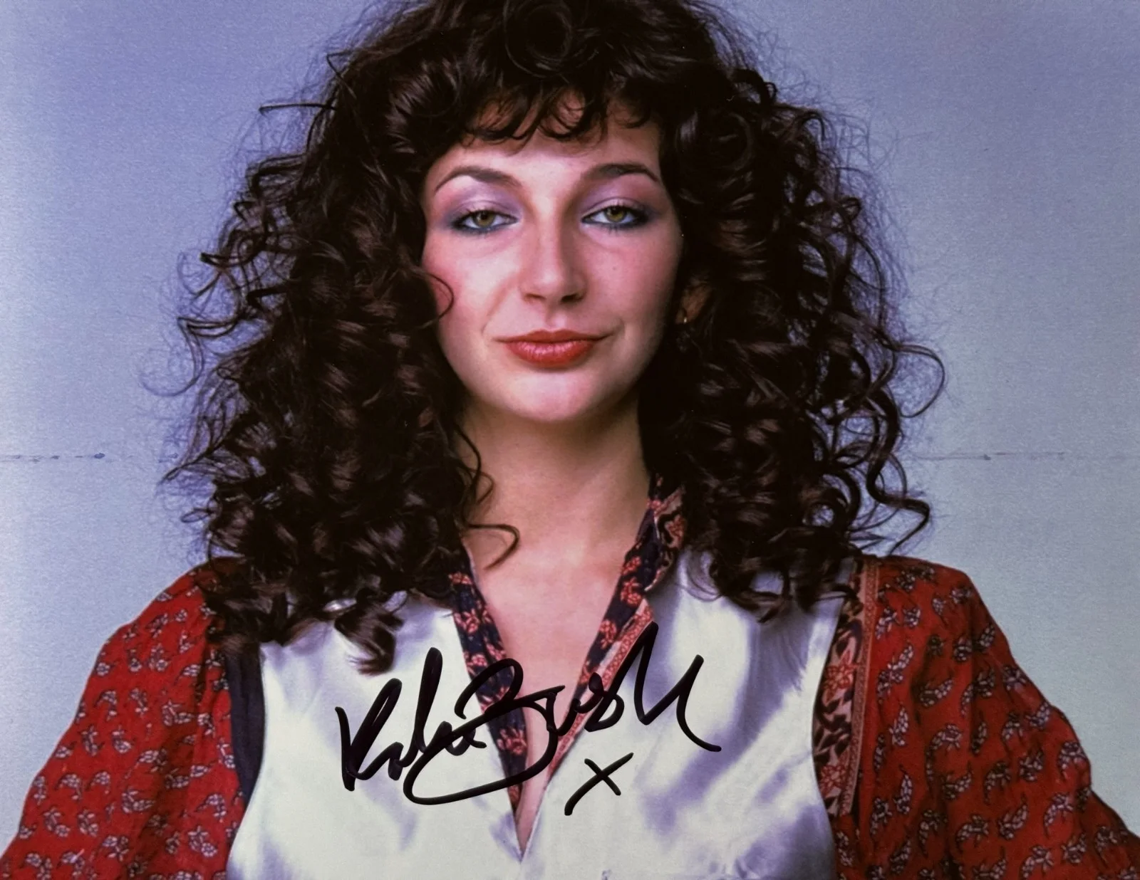 Kate Bush — Kate Bush, Singer, Musician, "Stranger Things" Signed 8x10 Autograph Photo