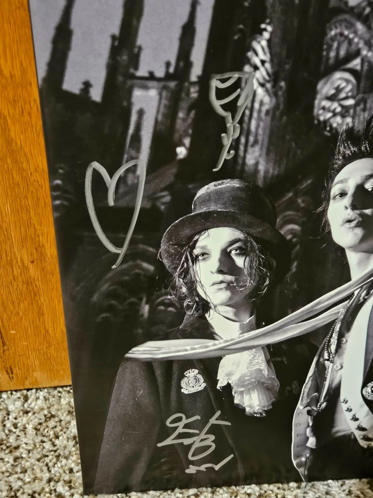 SIGNED DOODLE Palaye Royale Fever Dream Vinyl Sleeve Autographed Auto LP Record, image 2