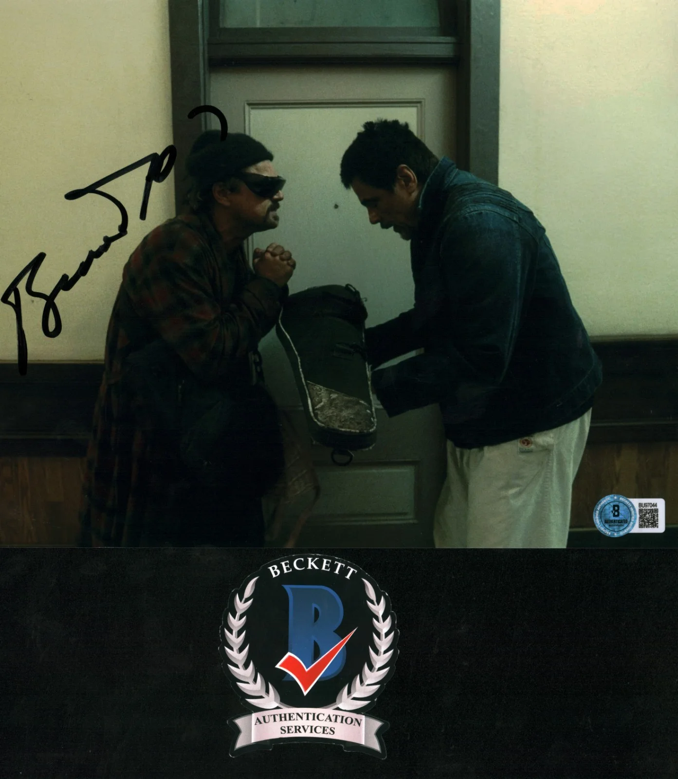 benicio del toro — Benicio Del Toro Signed Autographed One Battle After Another 8x10 Photo BAS COA