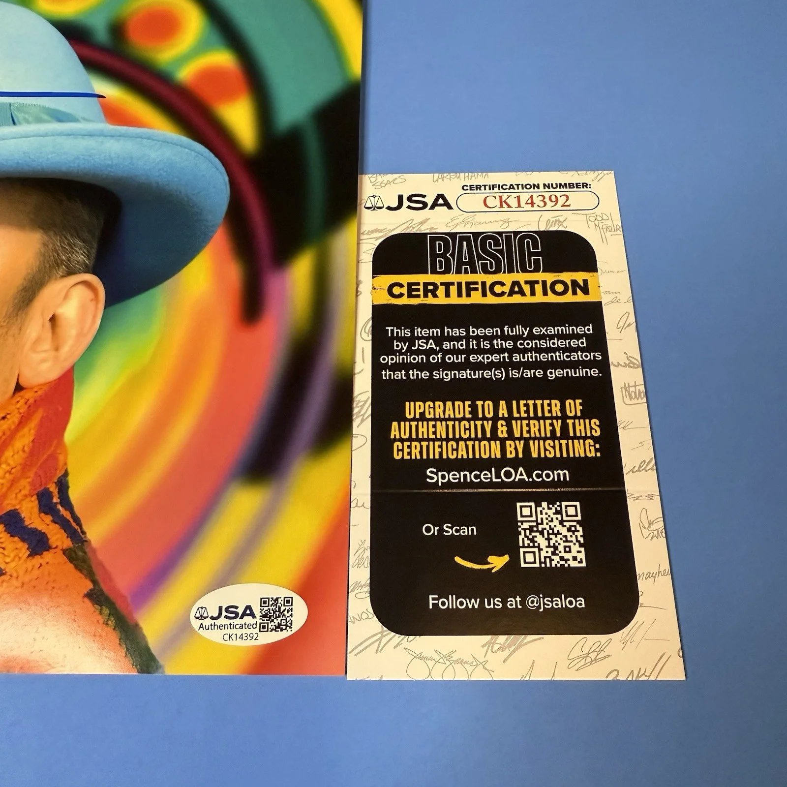 Boy George Signed 8x10 Autographed Photo Culture Club Rare JSA COA, изображение 2