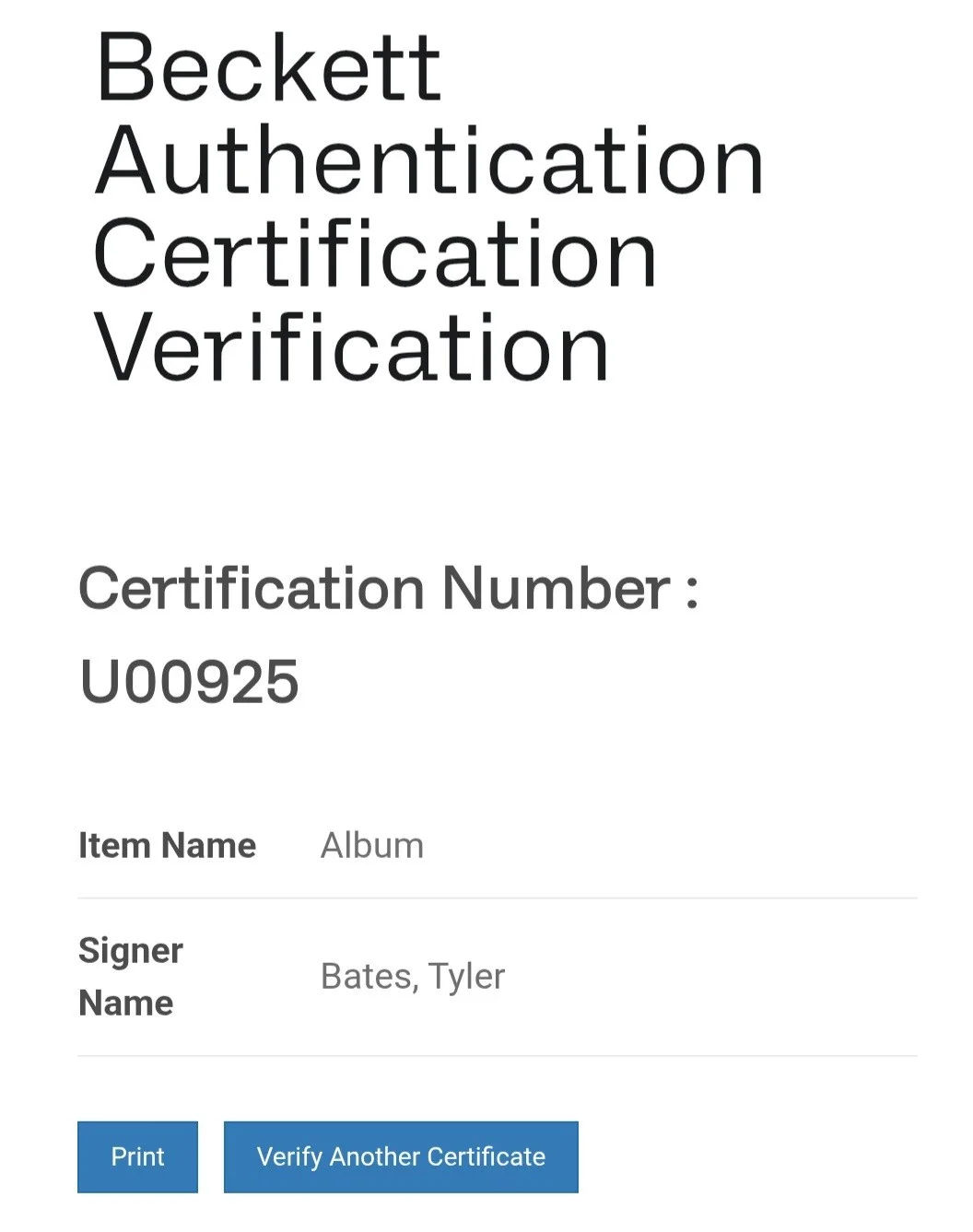 Tyler Bates — Tyler Bates Guardians of the Galaxy Vol 2 Signed Vinyl Beckett Certed # U00925, изображение 2