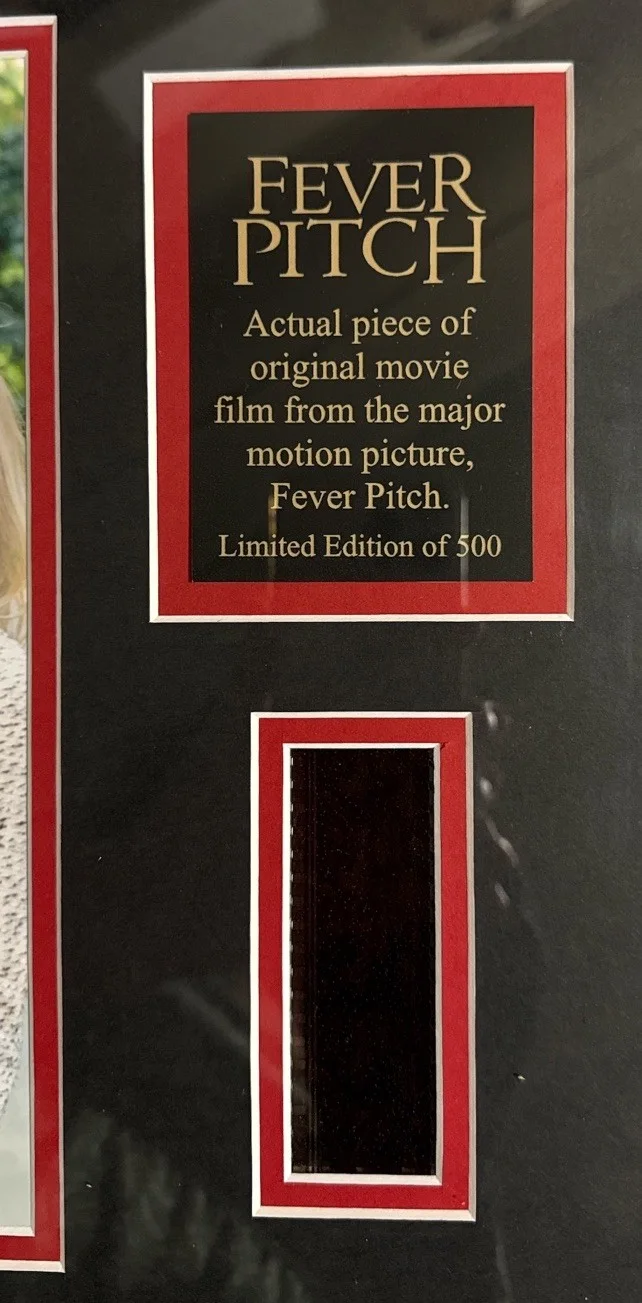 Jimmy Fallon — JIMMY FALLON FRAMED SIGNED FEVER PITCH PHOTO W/MOVIE FILM PIECE 1 OF 500 JSA JD, изображение 2