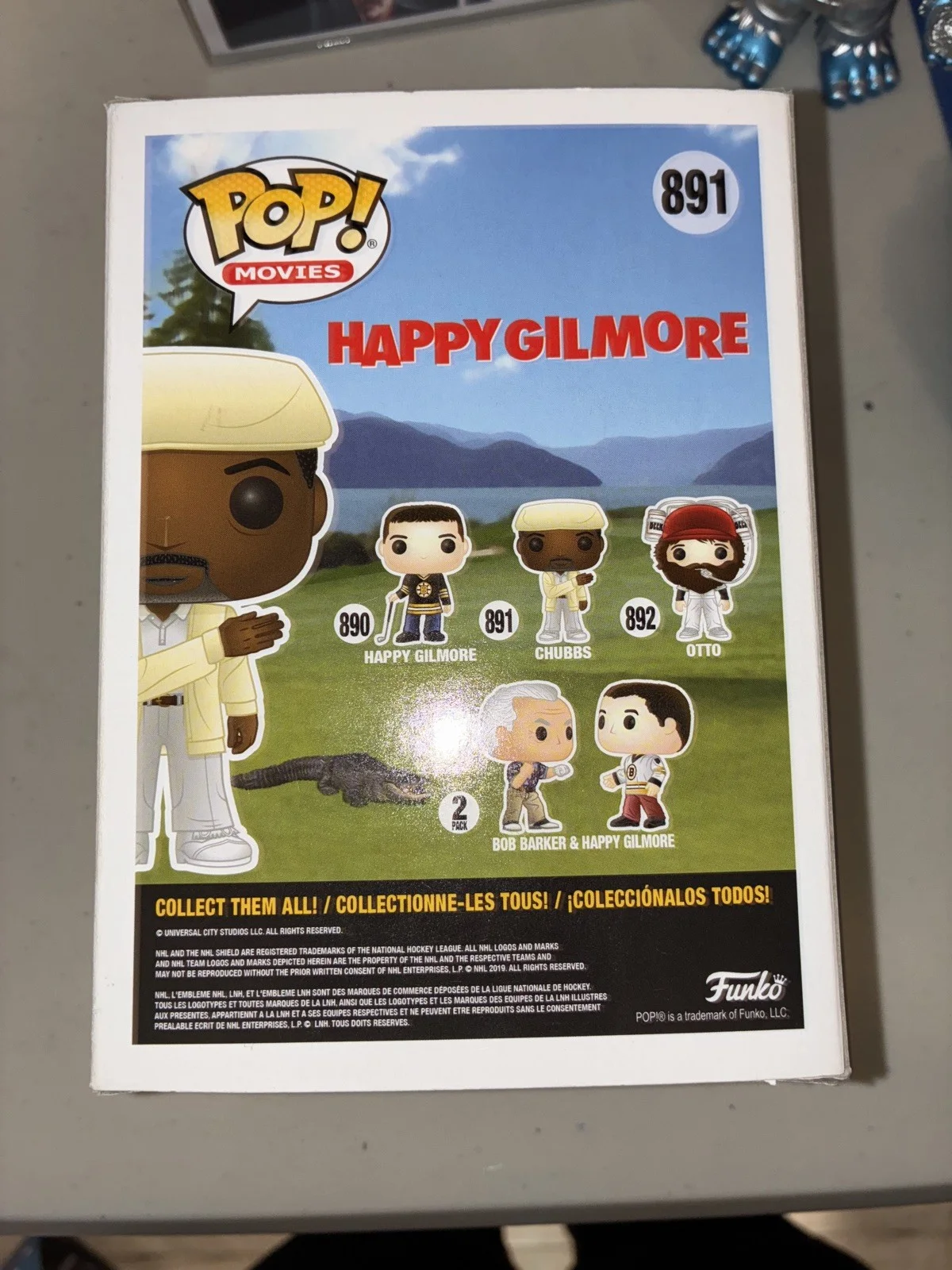 Carl Weathers — dual signed funko Carl Weathers “Chubbs” chase signed & Adam sandler w coa, image 4