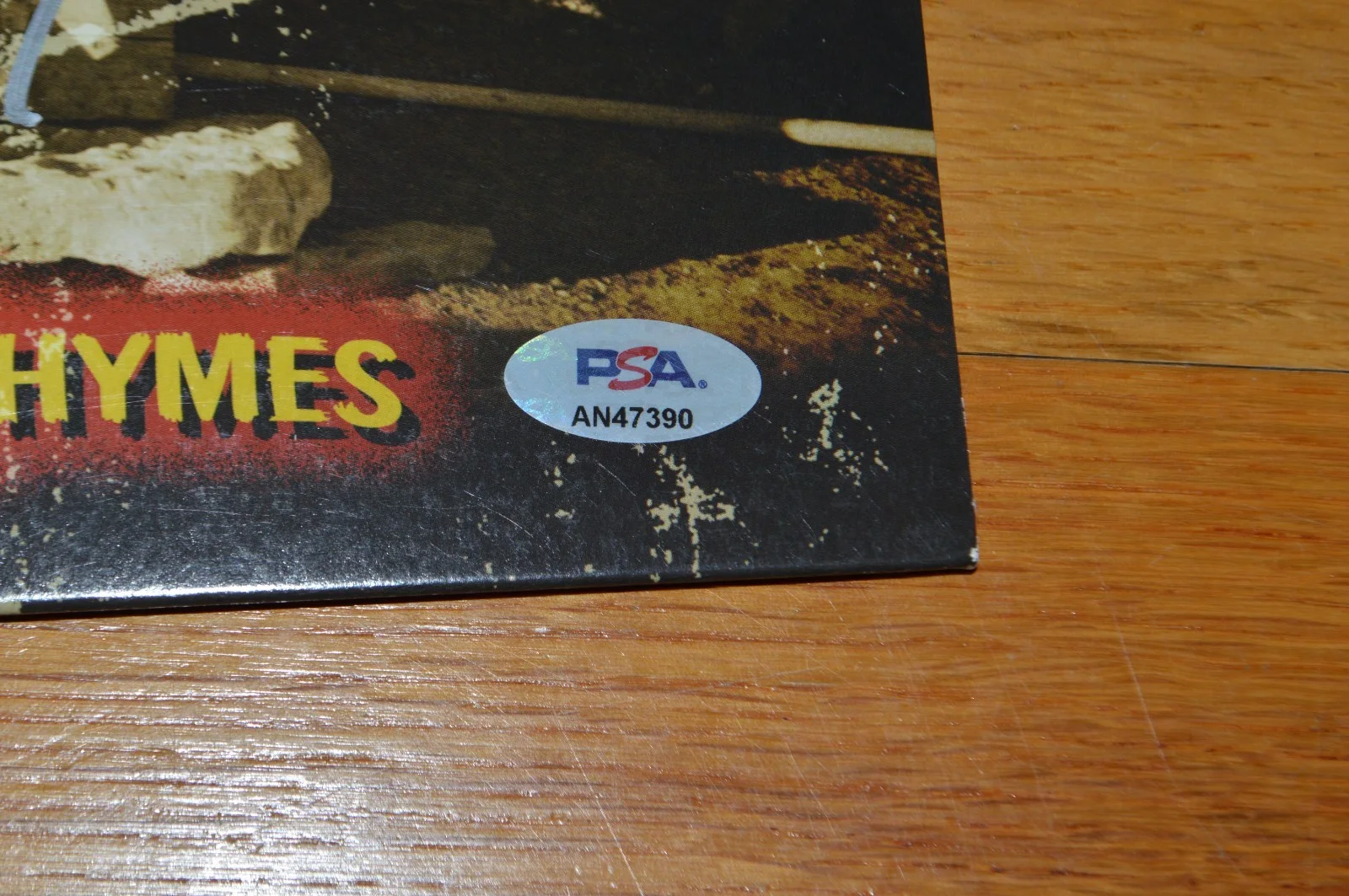 Social Distortion Mike Ness Signed "Hard Times..." Vinyl LP Cover ~ PSA Hologram, image 3
