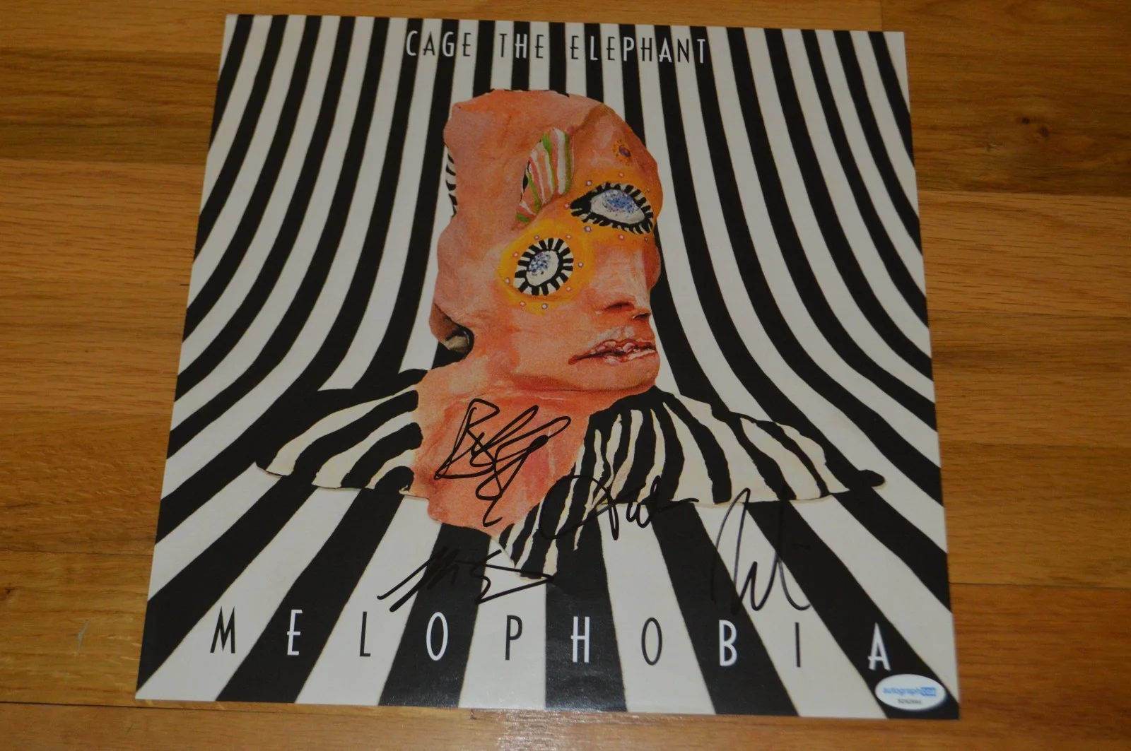 Cage The Elephant Band Signed "Melophobia" Vinyl LP Insert w/ AUTOGRAPH Hologram, изображение 5