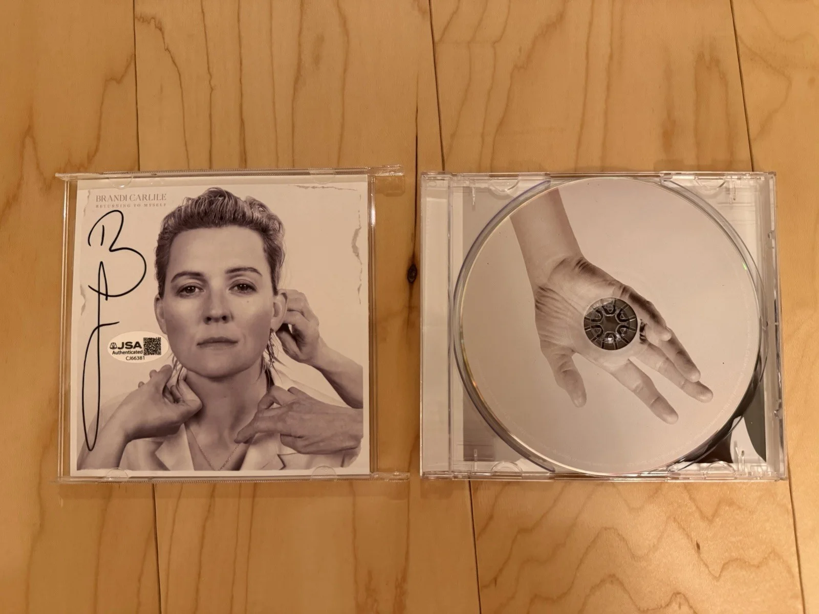 Brandi Carlile SIGNED CD Returning To Myself JSA CERT, image 5