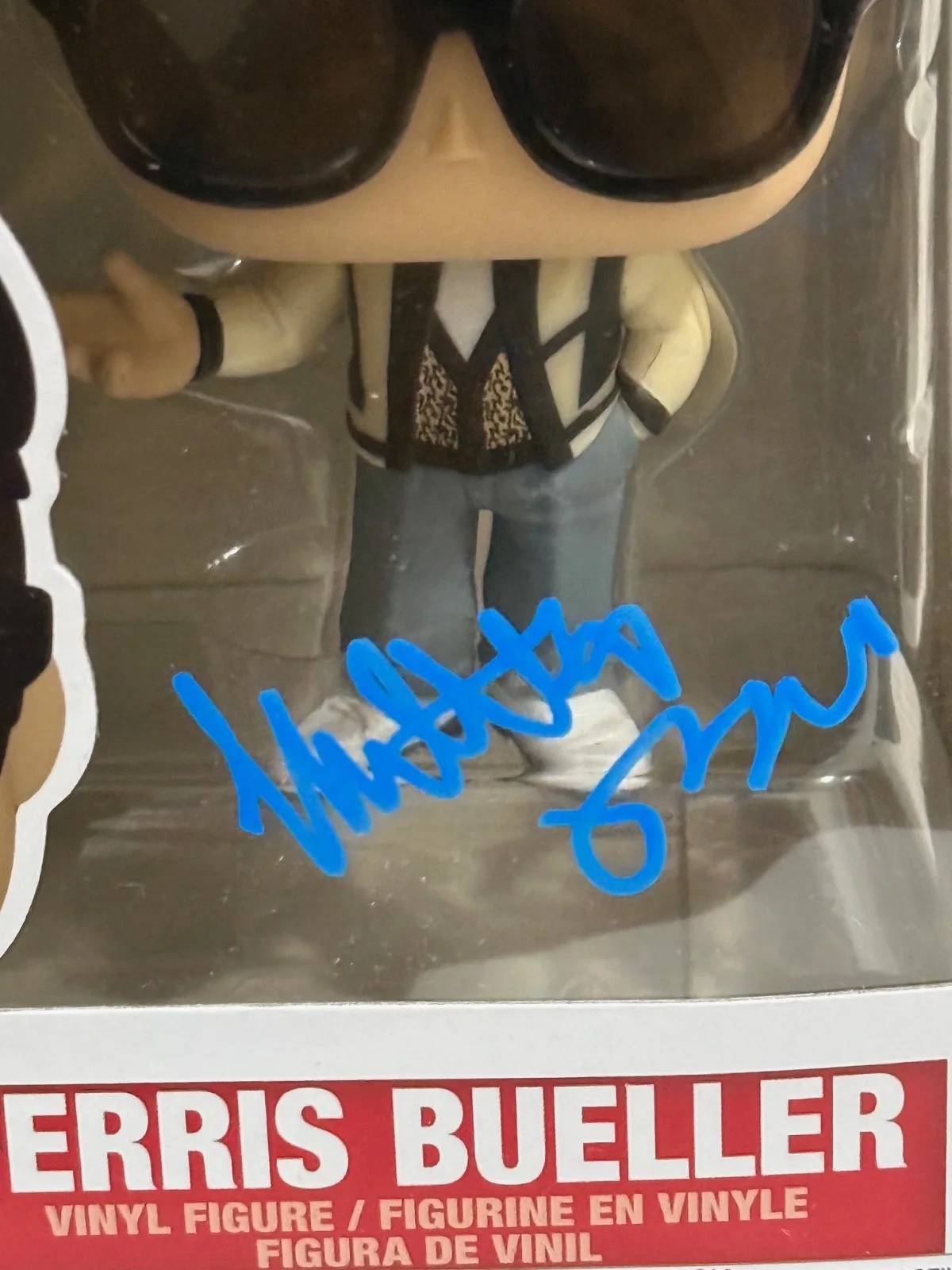 Matthew Broderick — Matthew Broderick Ferris Bueller signed Funko POP 1729 Beckett Authenticated BAS, изображение 2