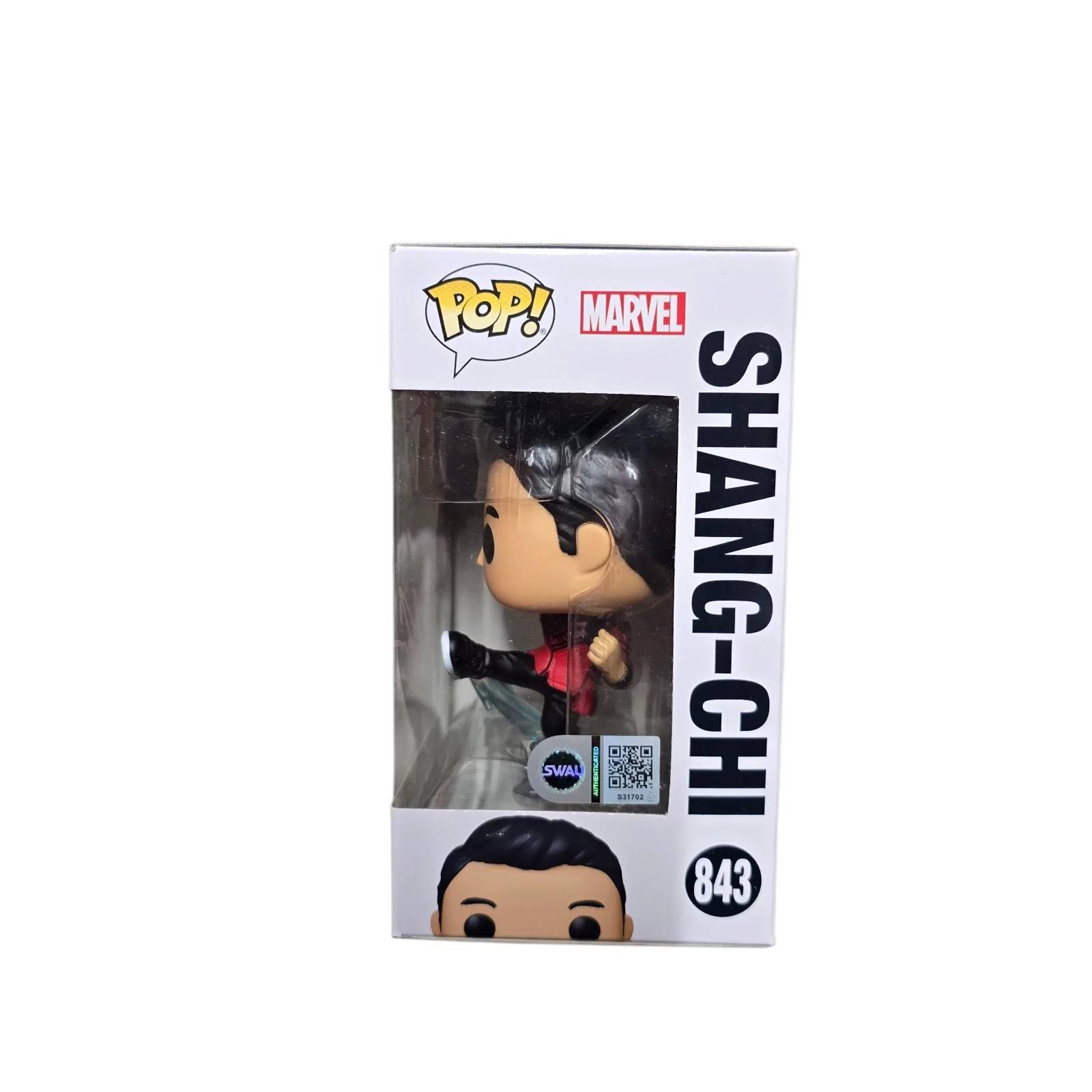 Simu Liu — Simi Liu Signed Shang Chi Funko 843 Legend Of The Ten Rings SWAU Authenticated, изображение 2