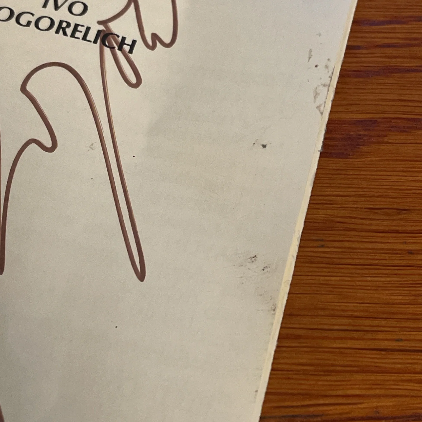 Ivo Pogorelich Pianist Signed 1984 Concert Brochure Autograph Mechanics Hall, изображение 4