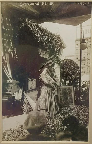 Antique Ernestine Schumann-Heink Opera Contralto Signed Program Framed, image 4