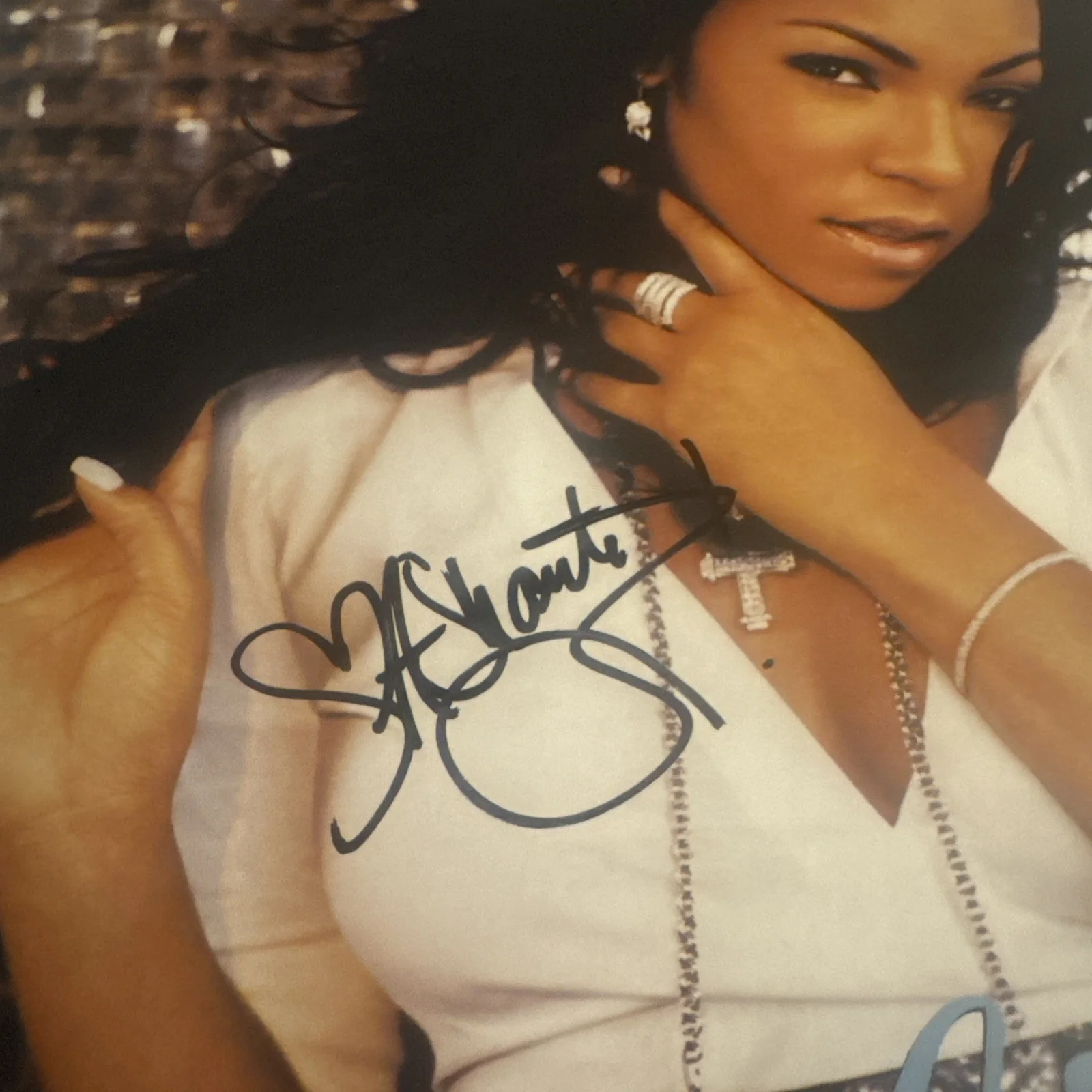 Ashanti Signed Autographed Vinyl LP “Ashanti” Beckett Coa Bas Foolish Murder Inc, изображение 3