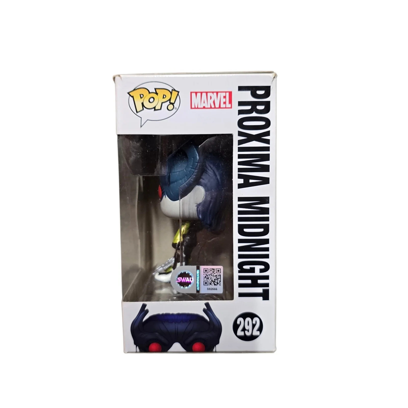 Carrie Coon — Carrie Coon Signed Proxima Midnight Funko 292 Avengers Infinity War SWAU COA, image 2