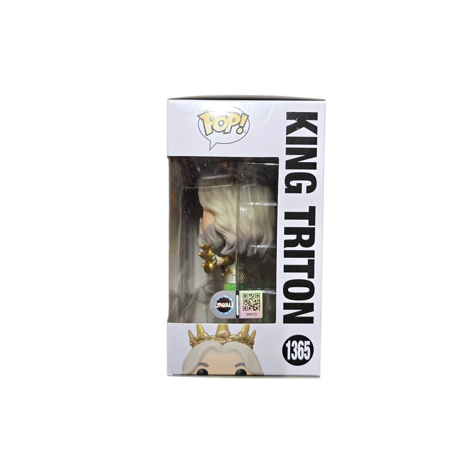 Javier Bardem — Javier Bardem Signed King Triton Funko 1365 The Little Mermaid SWAU COA RARE, изображение 2