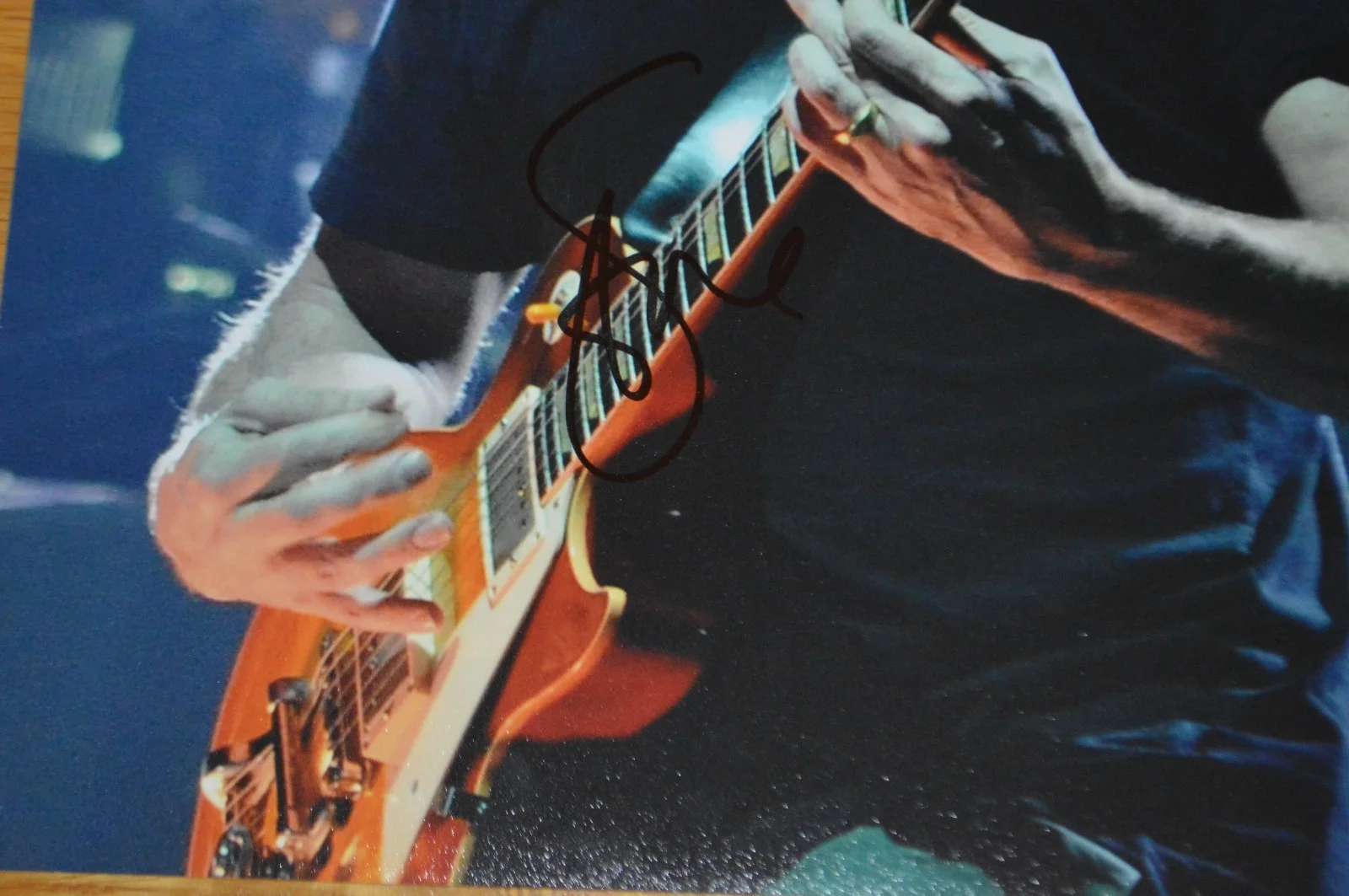 PEARL JAM ~ Stone Gossard Autographed 11x14 Photo with AUTOGRAPH Hologram, image 2