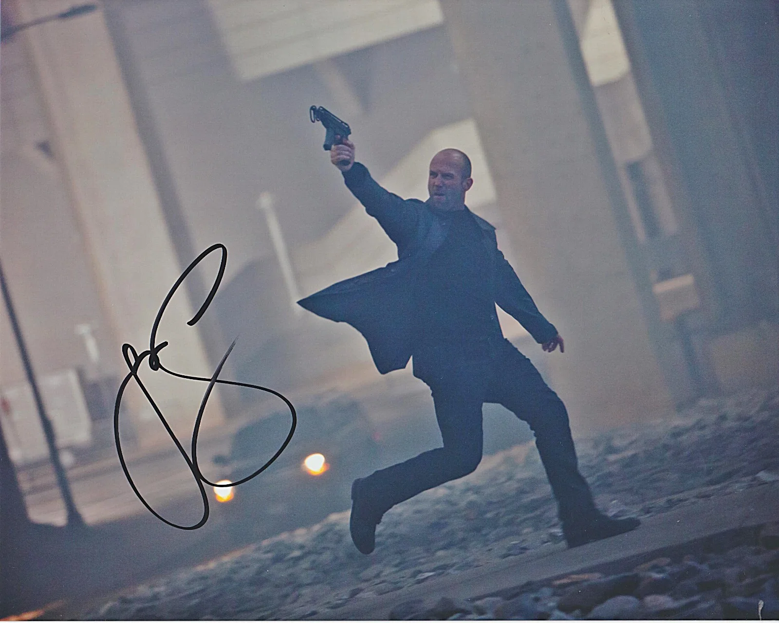 JASON STATHAM — JASON STATHAM [FAST & FURIOUS, TRANSPORTER] ORIGINAL SIGNED AUTOGRAPHED 8x10 #2