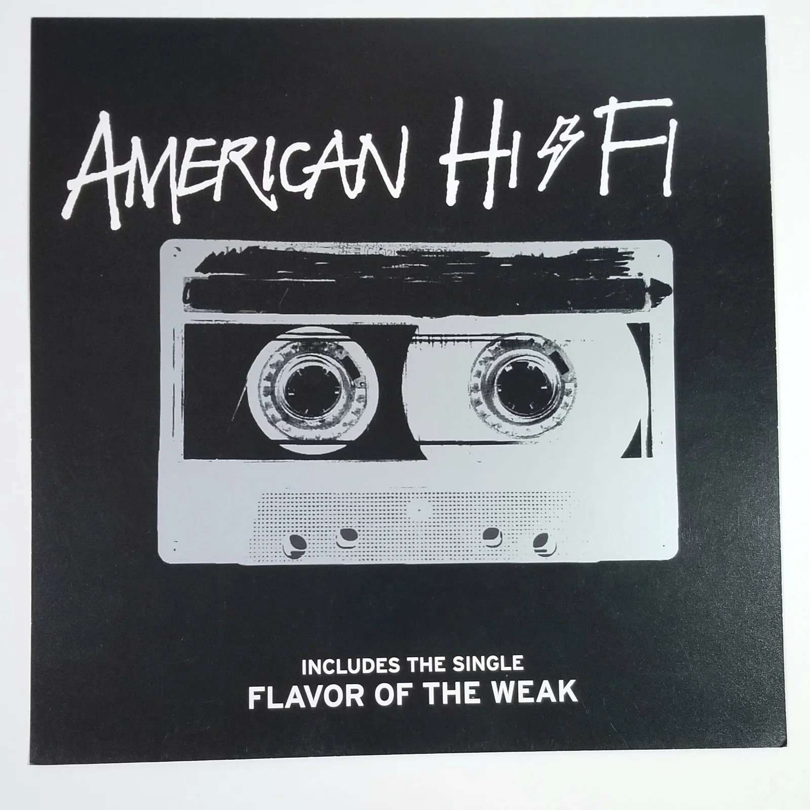 American Hi-Fi band HAND SIGNED Self-Titled Album Promo Flat #2 COA Veruca Salt, изображение 2