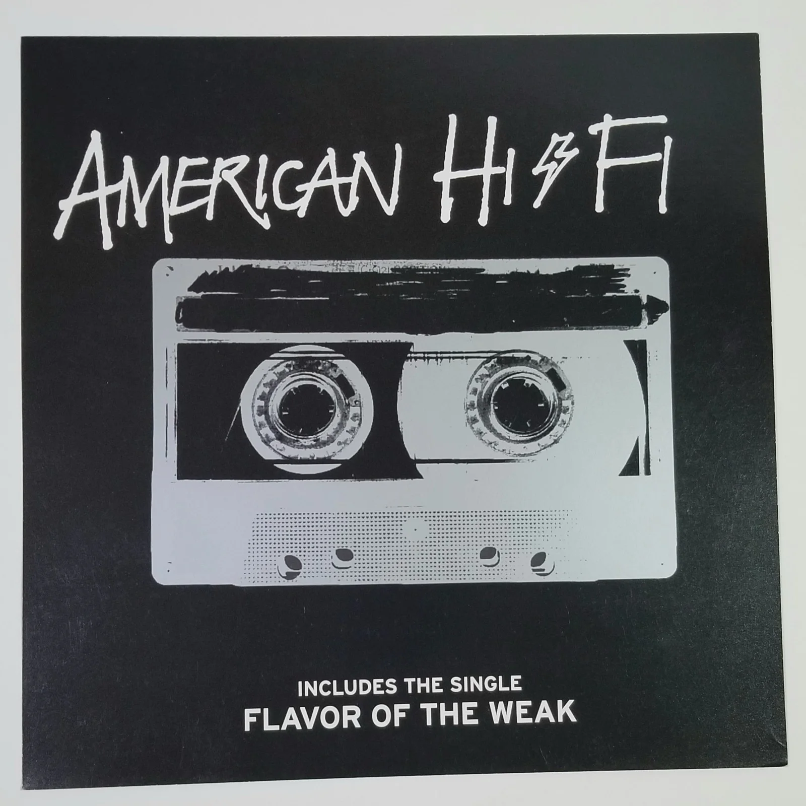 American Hi-Fi band HAND SIGNED Self-Titled Album Promo Flat #1 COA Veruca Salt, изображение 2