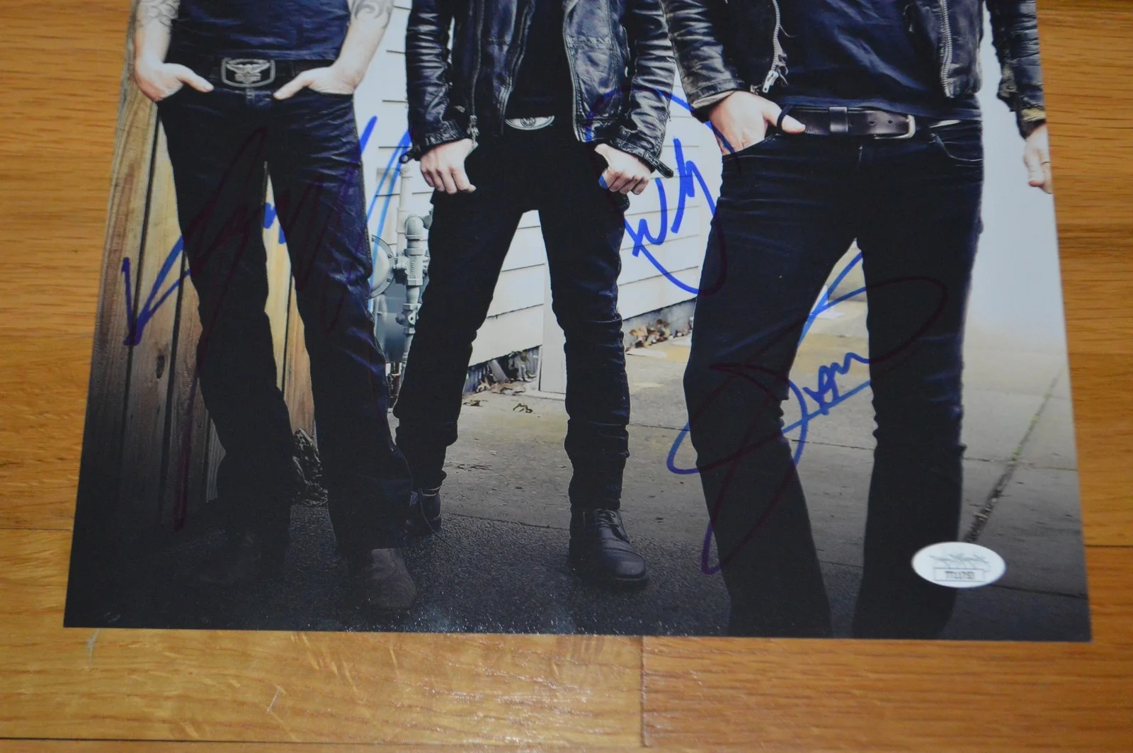 Cadillac Three ~ Jaren / Neil / Kelby Autographed 11x14 Photo with JSA COA, image 3