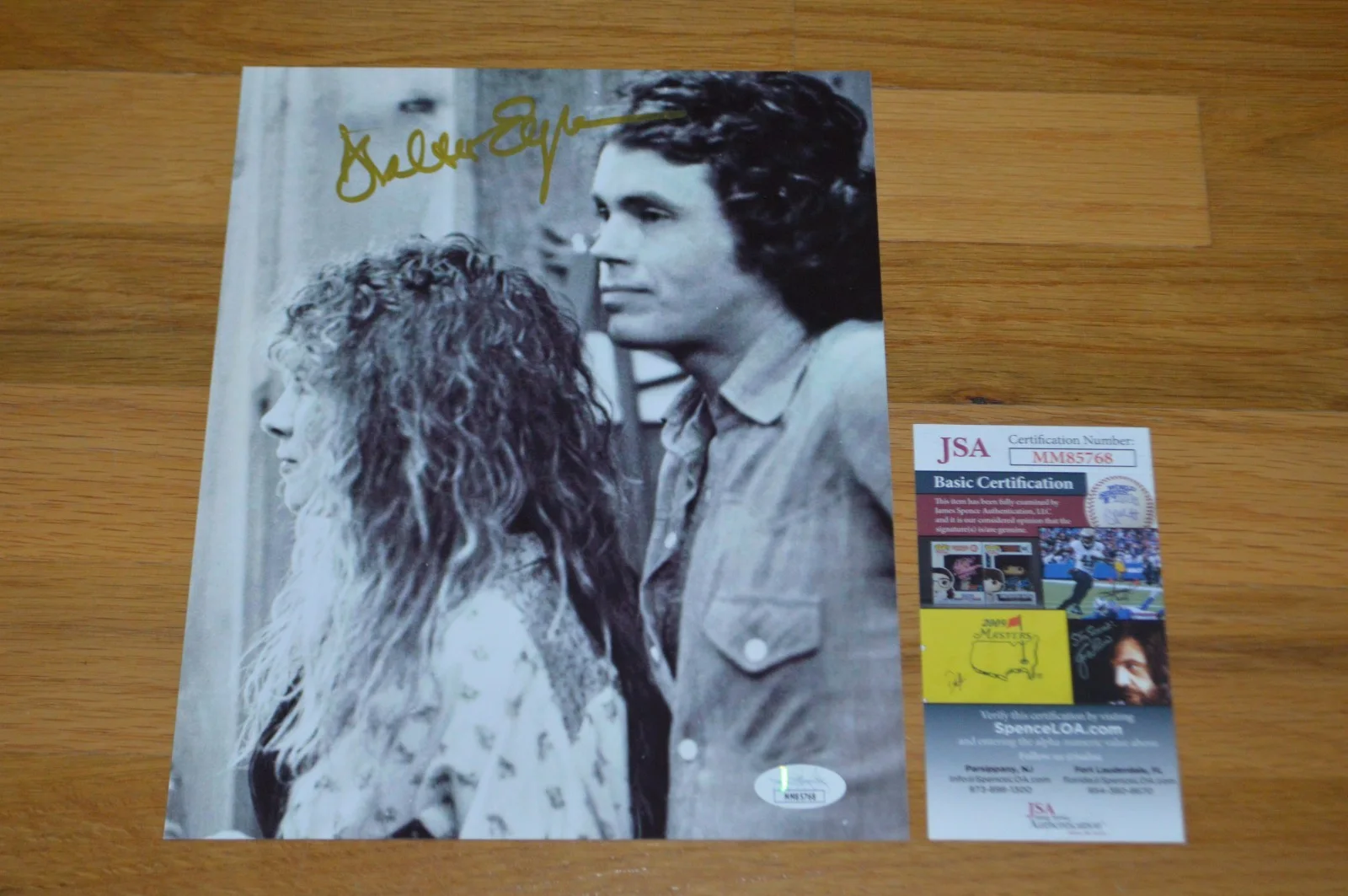 Walter Egan Autographed 8x10 B/W Photo with JSA COA ~ Rare, image 2