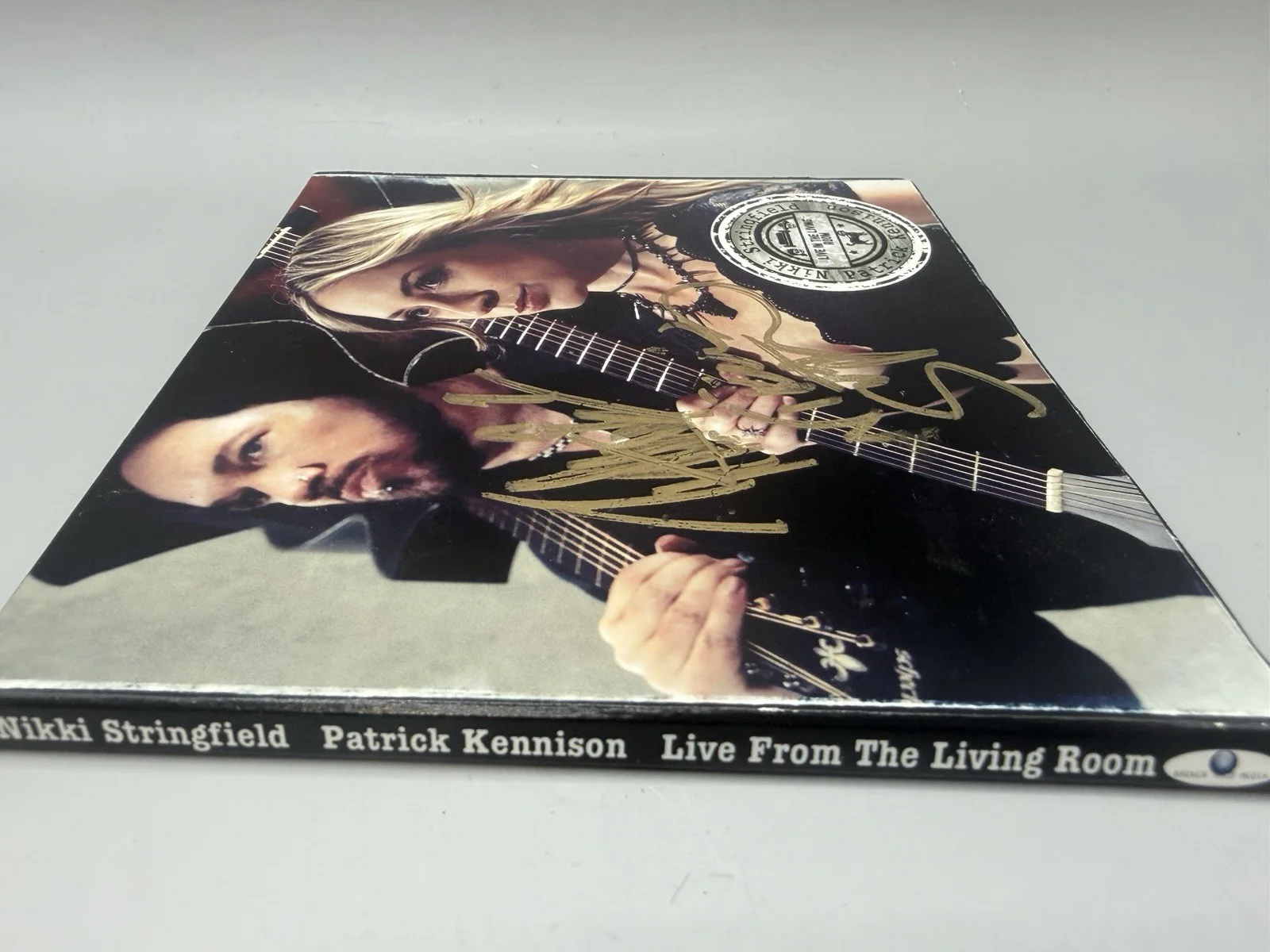 Nikki Stringfield Patrick Kennison Live In The Living Room CD Signed Autographed, image 4