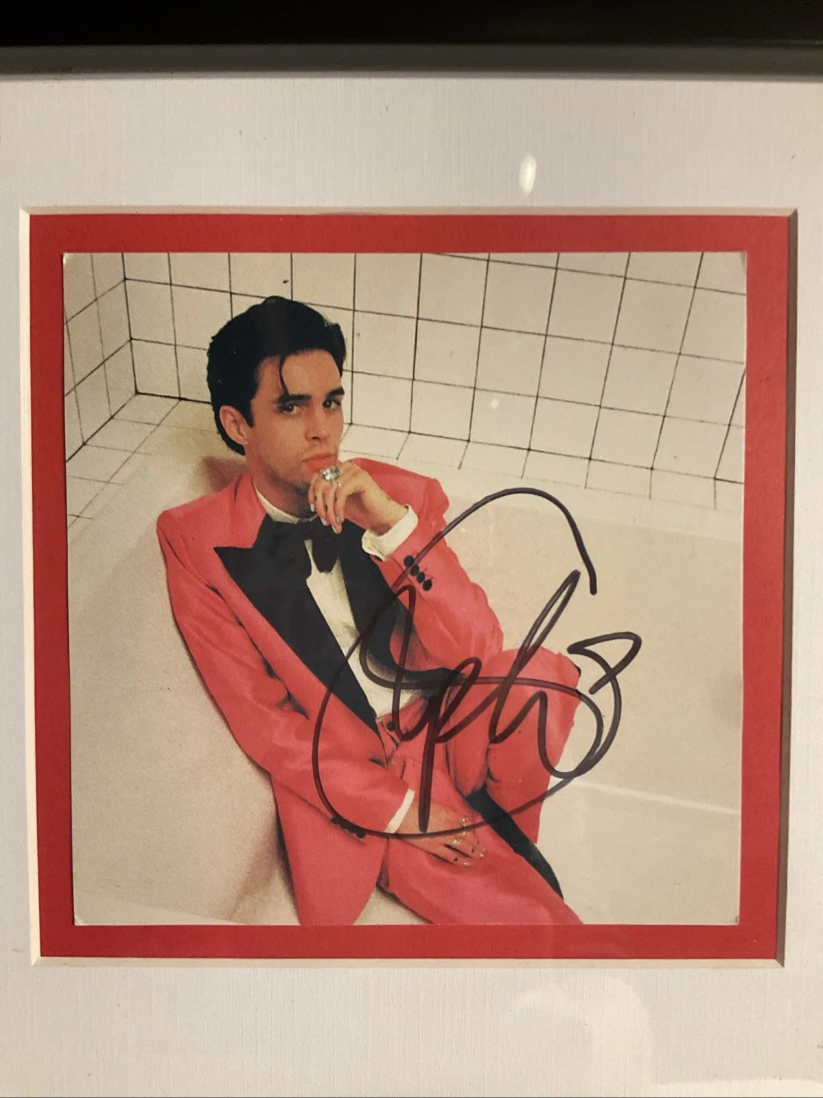 Stephen Sanchez Angel Face Signed CD Framed, image 2
