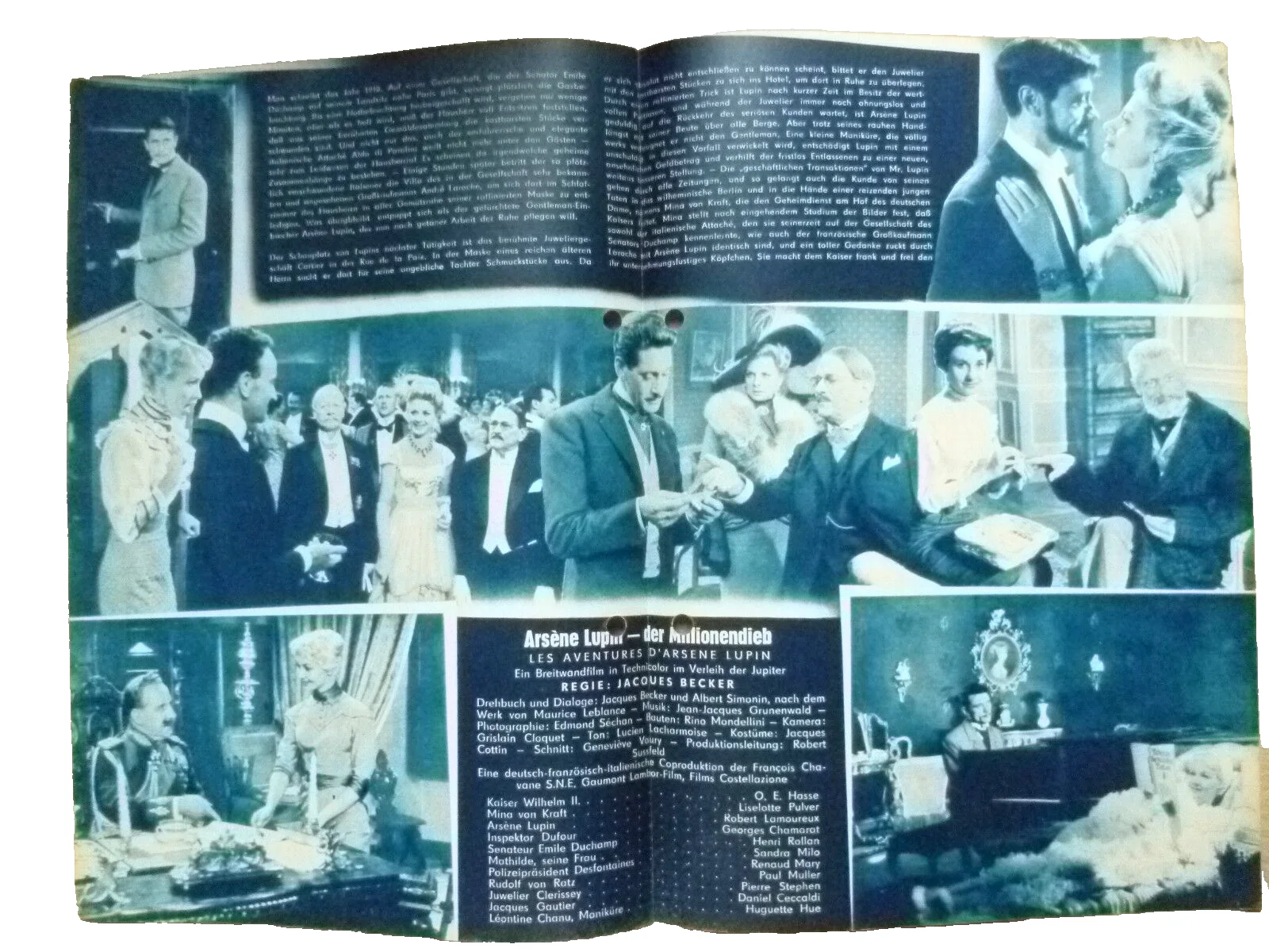 Film Neues Programme 1957, No.601 - Arsene Lupin Der Millionendieb, image 2