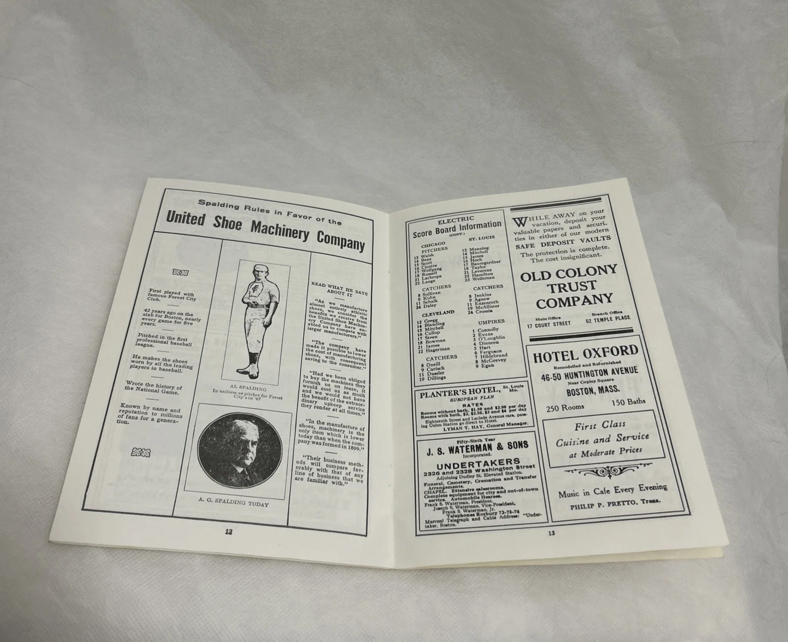 The Babe Screen Used Movie Prop Film TV COA Sports John Goodman Baseball book, изображение 4