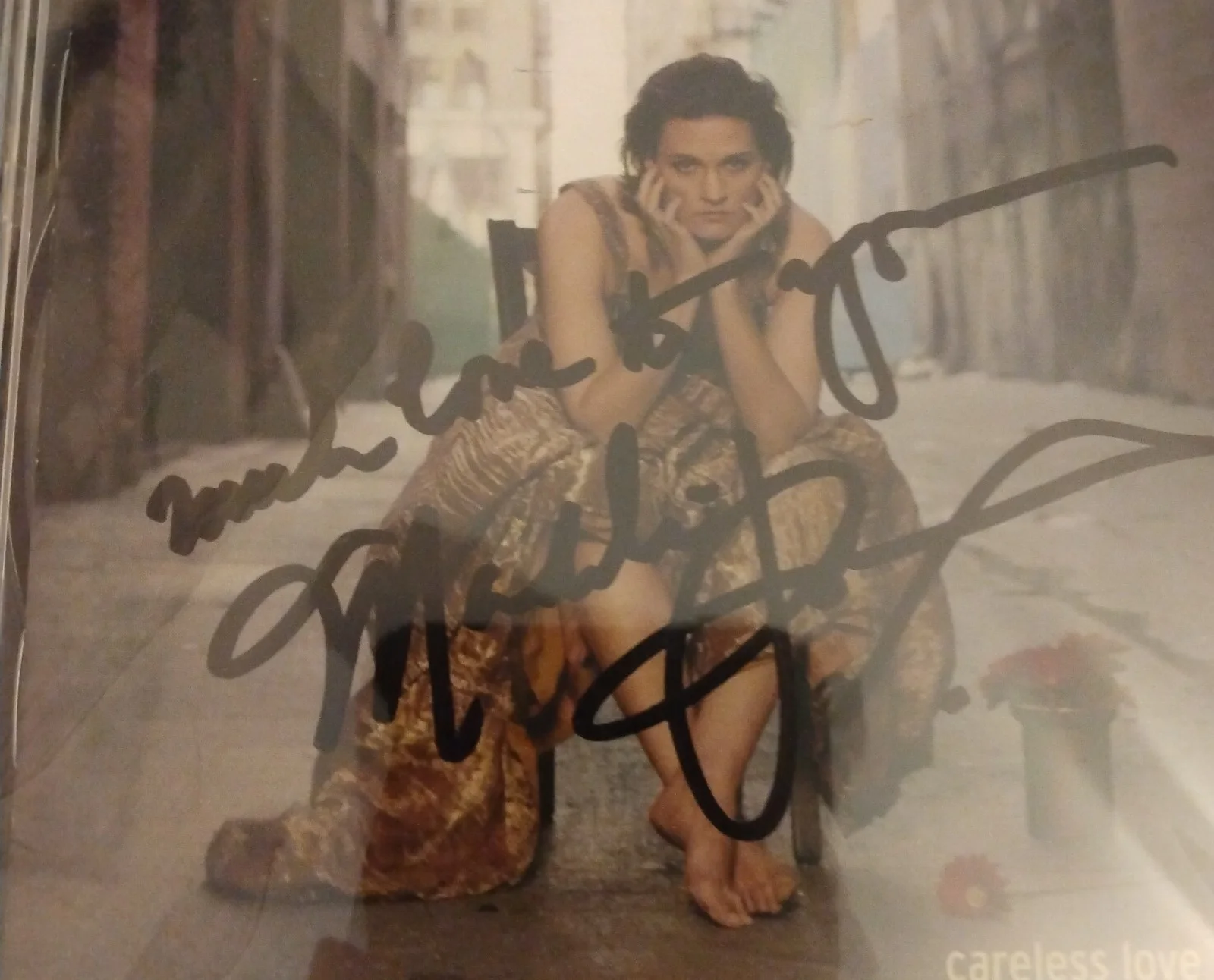 madeleine peyroux - careless love - signed - autographed - compact disc, image 2