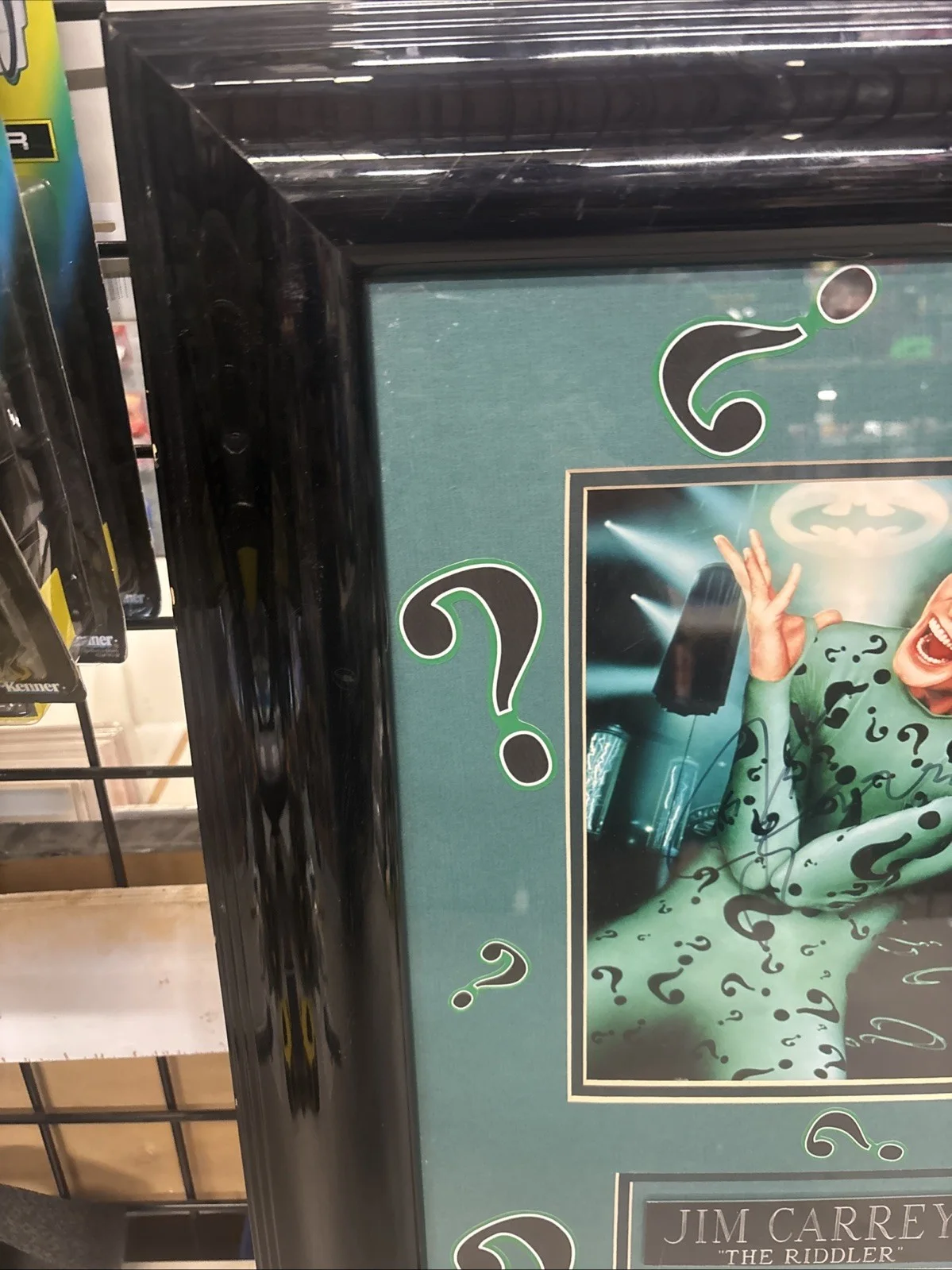 JIM CARREY Hand Signed Autographed FRAMED PHOTO W/COA RIDDLER BATMAN FOREVER, изображение 4