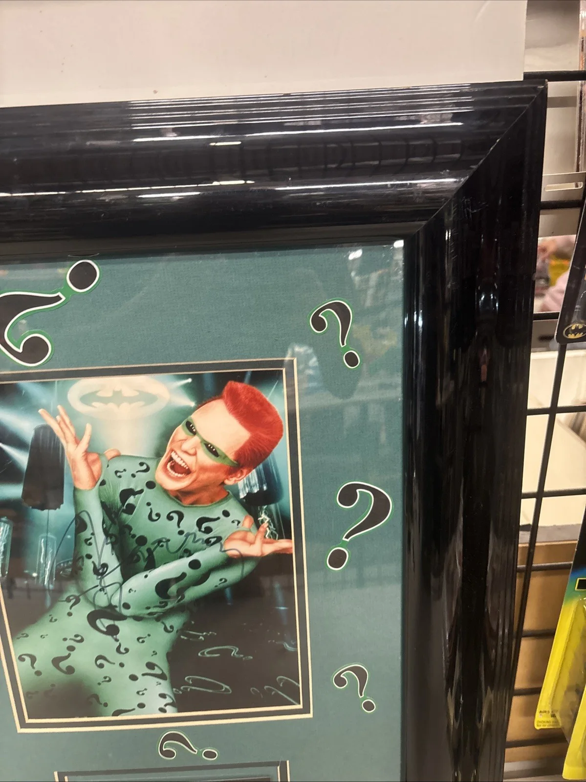 JIM CARREY Hand Signed Autographed FRAMED PHOTO W/COA RIDDLER BATMAN FOREVER, изображение 5