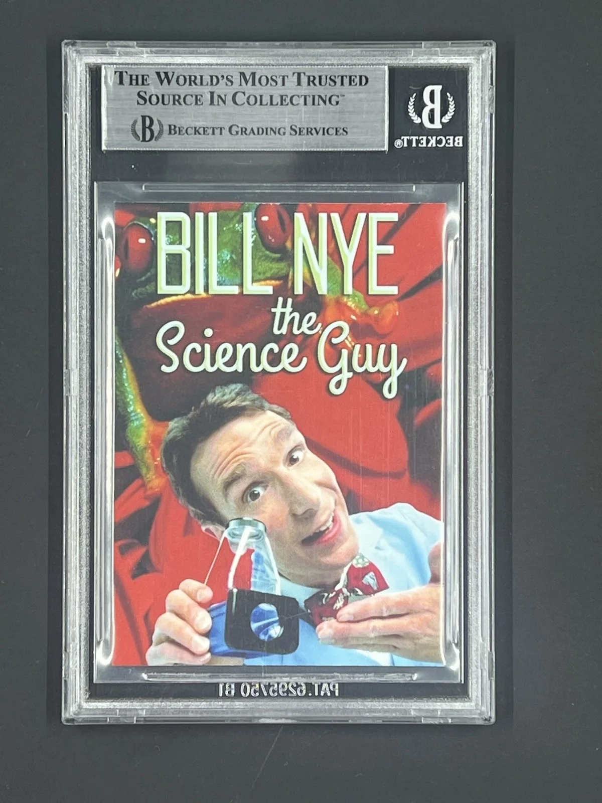 Bill Nye — Bill Nye The Science Guy Signed Custom Cut Beckett COA, image 3