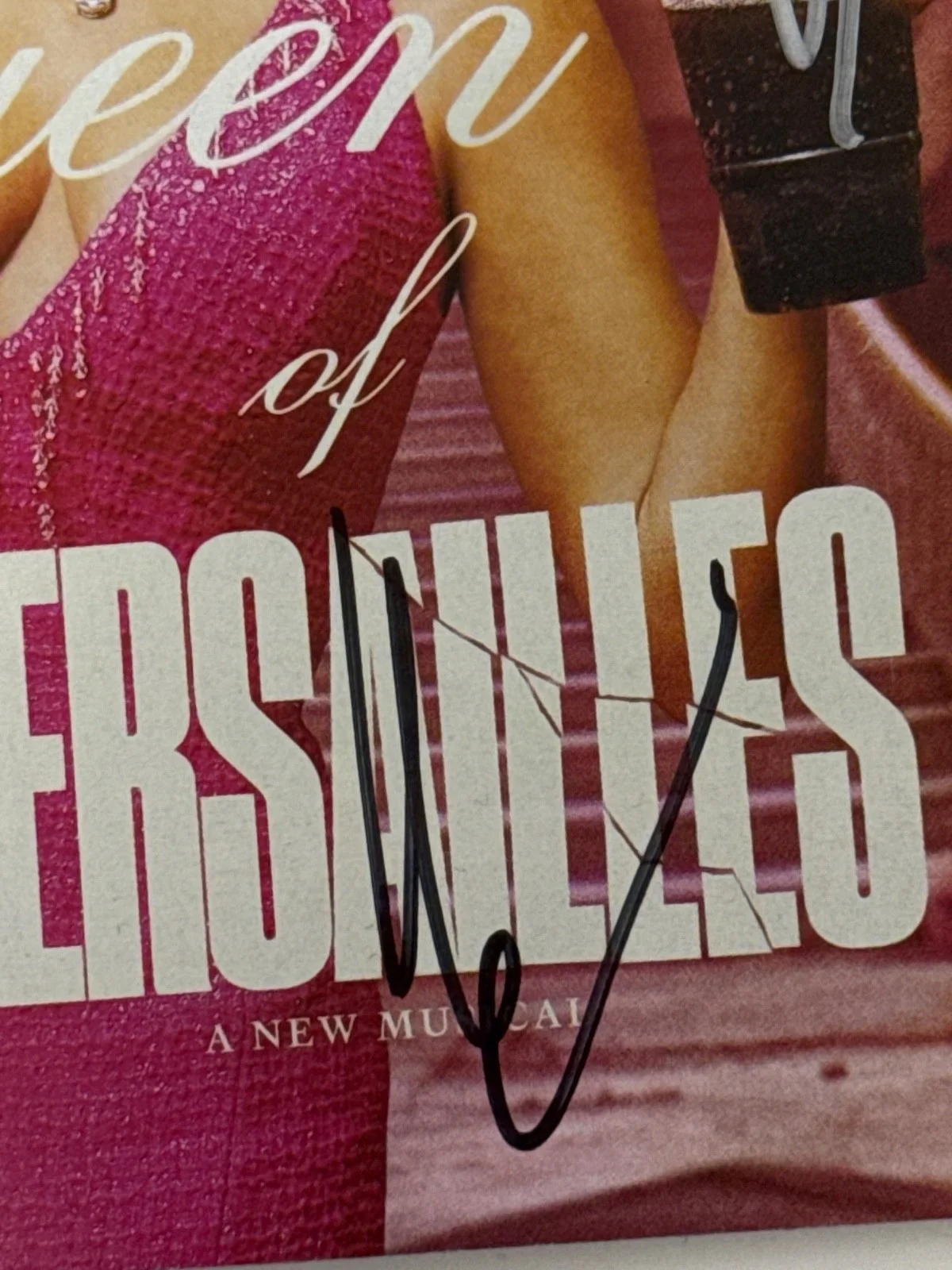 Kristin Chenoweth — The Queen of Versailles signed x3 Broadway Playbill Kristin Chenoweth autograph, image 2