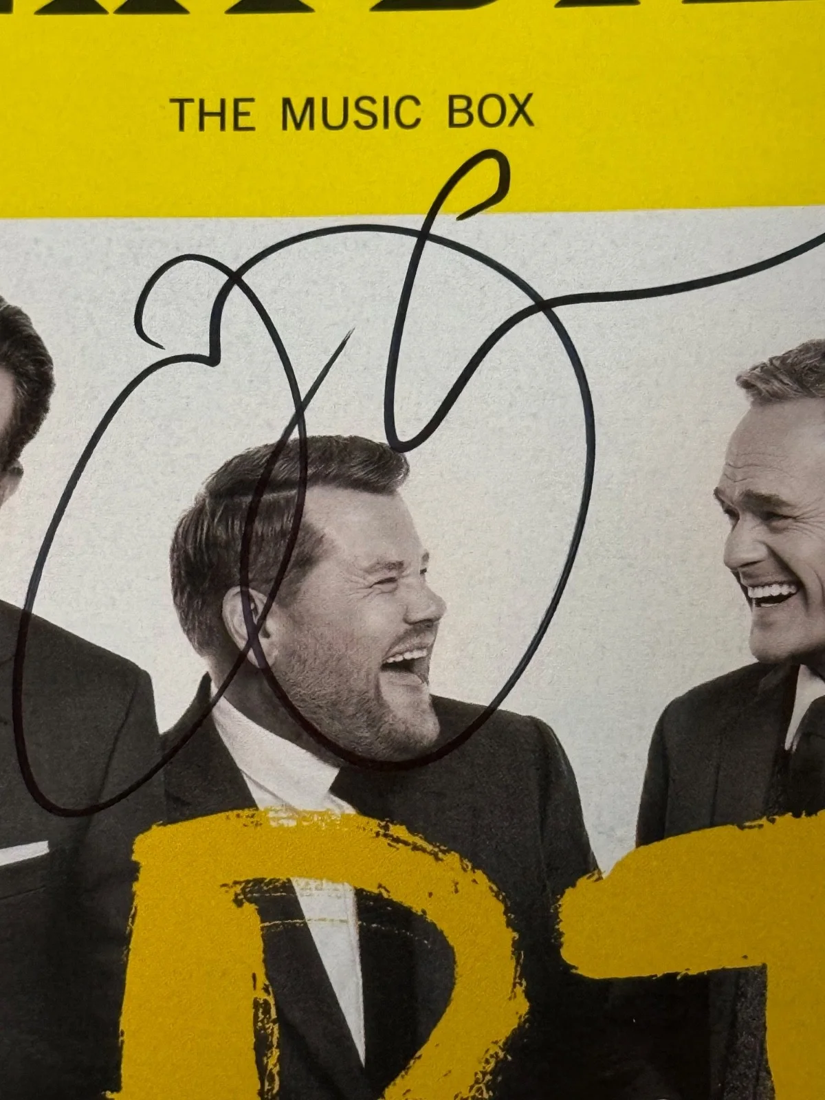 James Corden — Art Signed Broadway Playbill James Corden Please read description, image 2