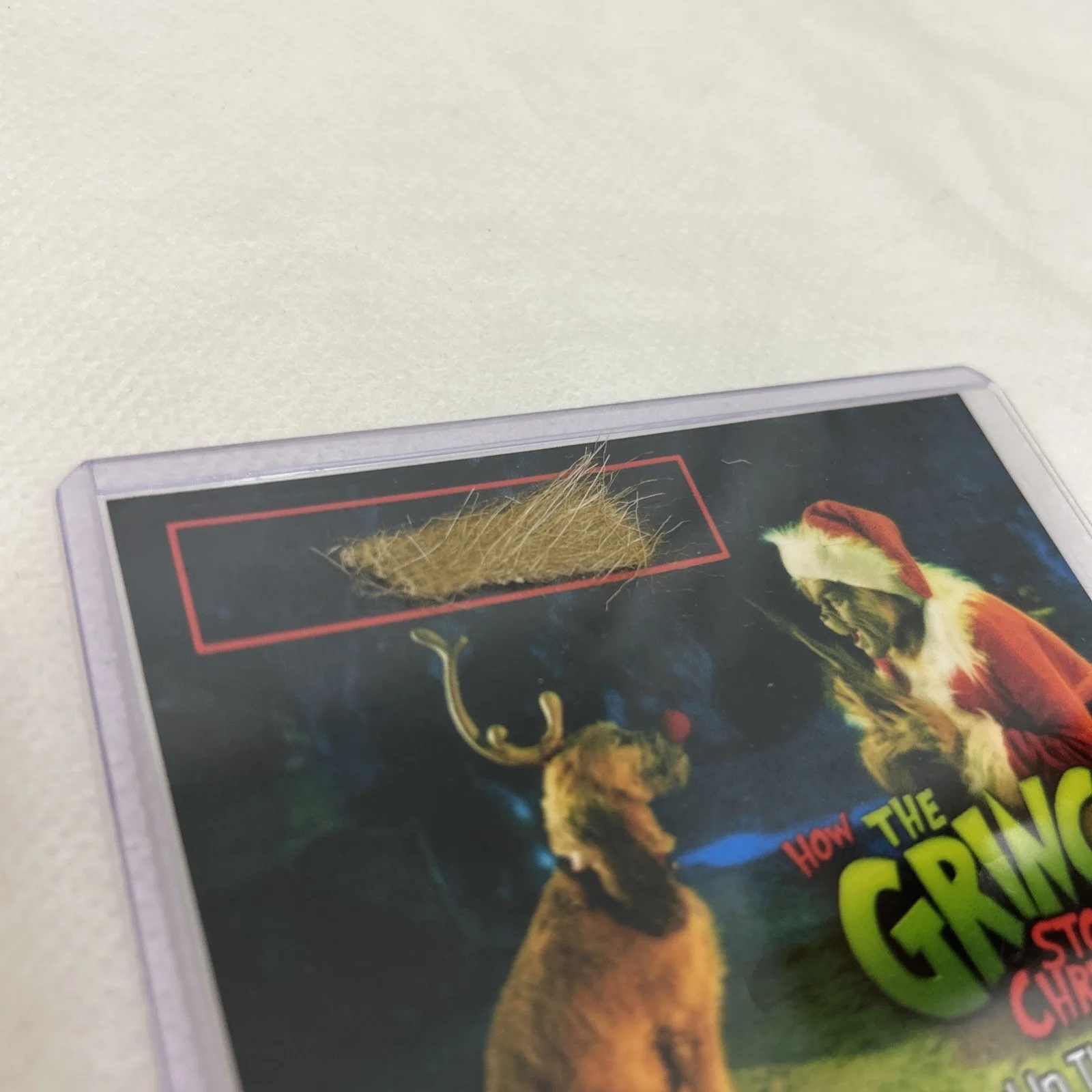 The Grinch Max Fur Screen Used Movie Prop Film TV COA Rare Jim Carrey, изображение 3