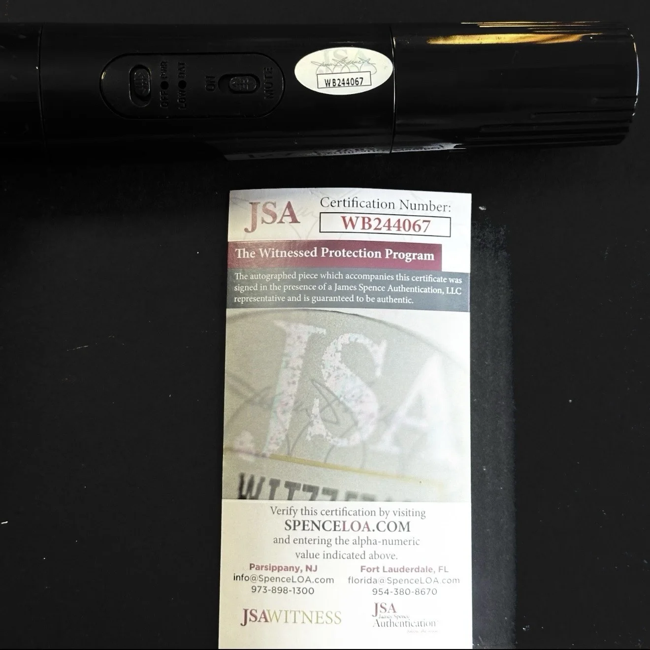 Jadakiss — Jadakiss signed microphone The lox New York Rapper Hip Hop JSA Certified, изображение 2