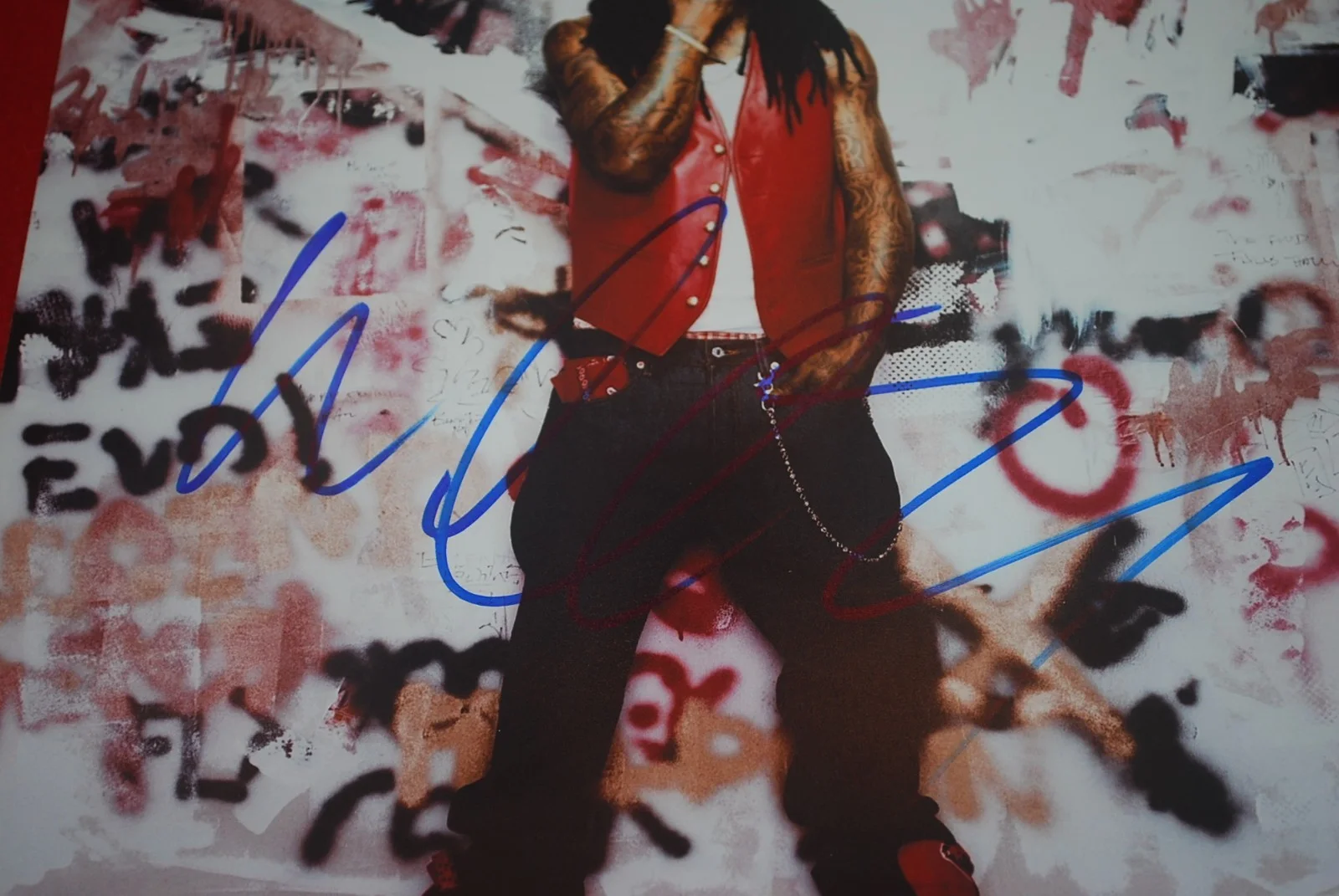 Rapper LIL WAYNE WEEZY TUNCHI Signed 11X14 Photo PSA/DNA COA T62049, image 2