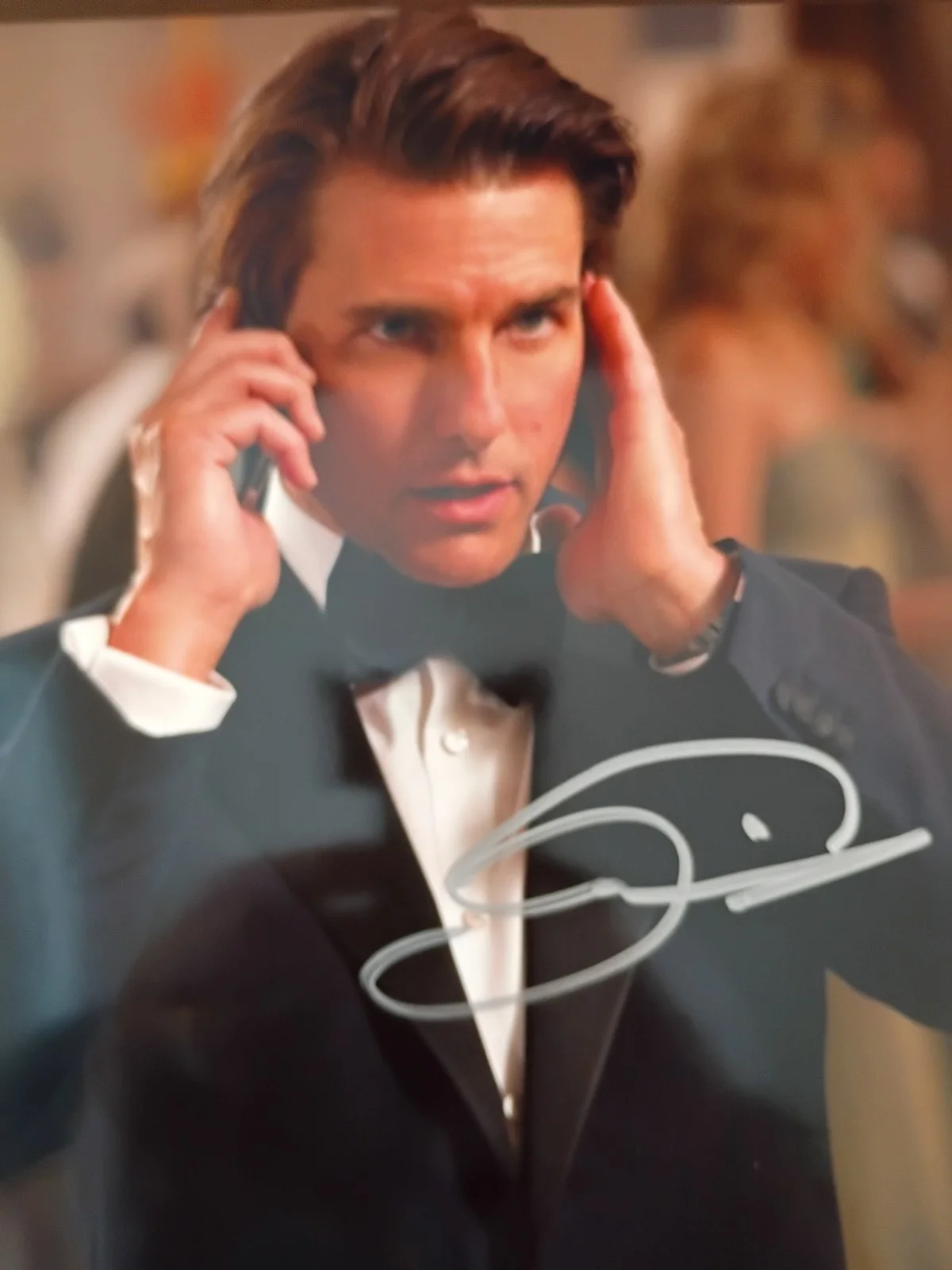 Tom Cruise — Tom Cruise Mission Impossible Signed 8x10 COA W/Matching Numbered Sticker, image 4