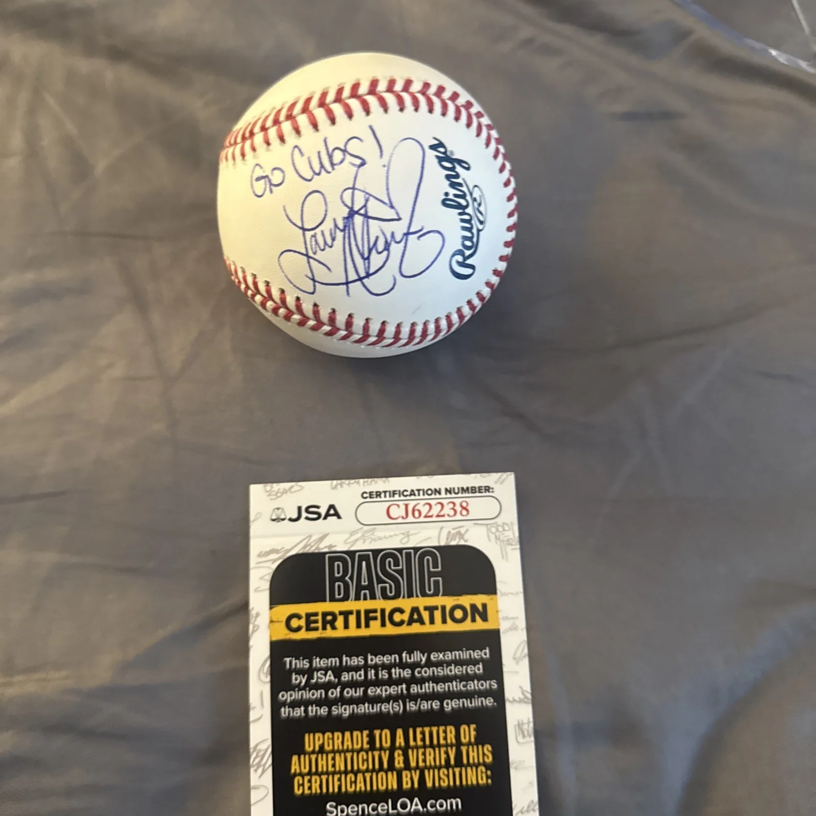 Lauren Alaina Signed Autographed ROMLB Baseball Country Music JSA Cert Go Cubs!, изображение 2