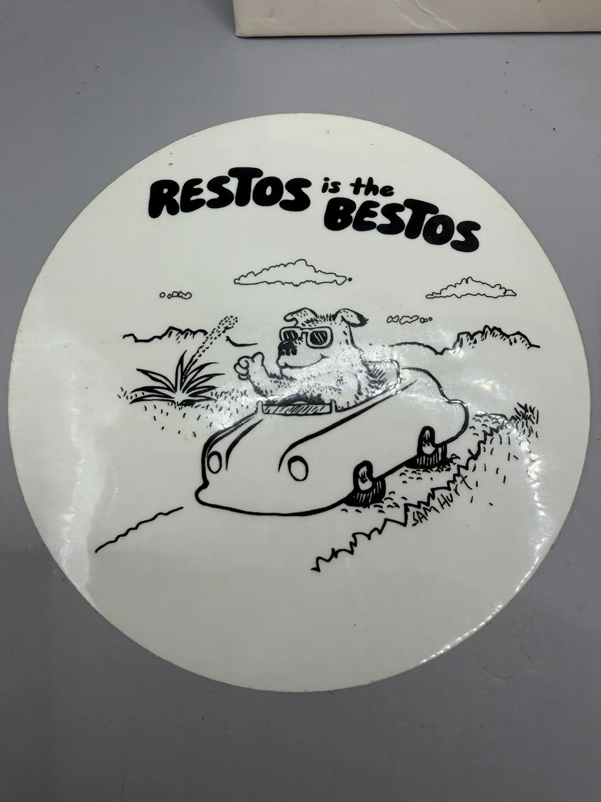 Restos Ain’t Dead Yet CD Signed Cover With Sticker Autographed, image 4