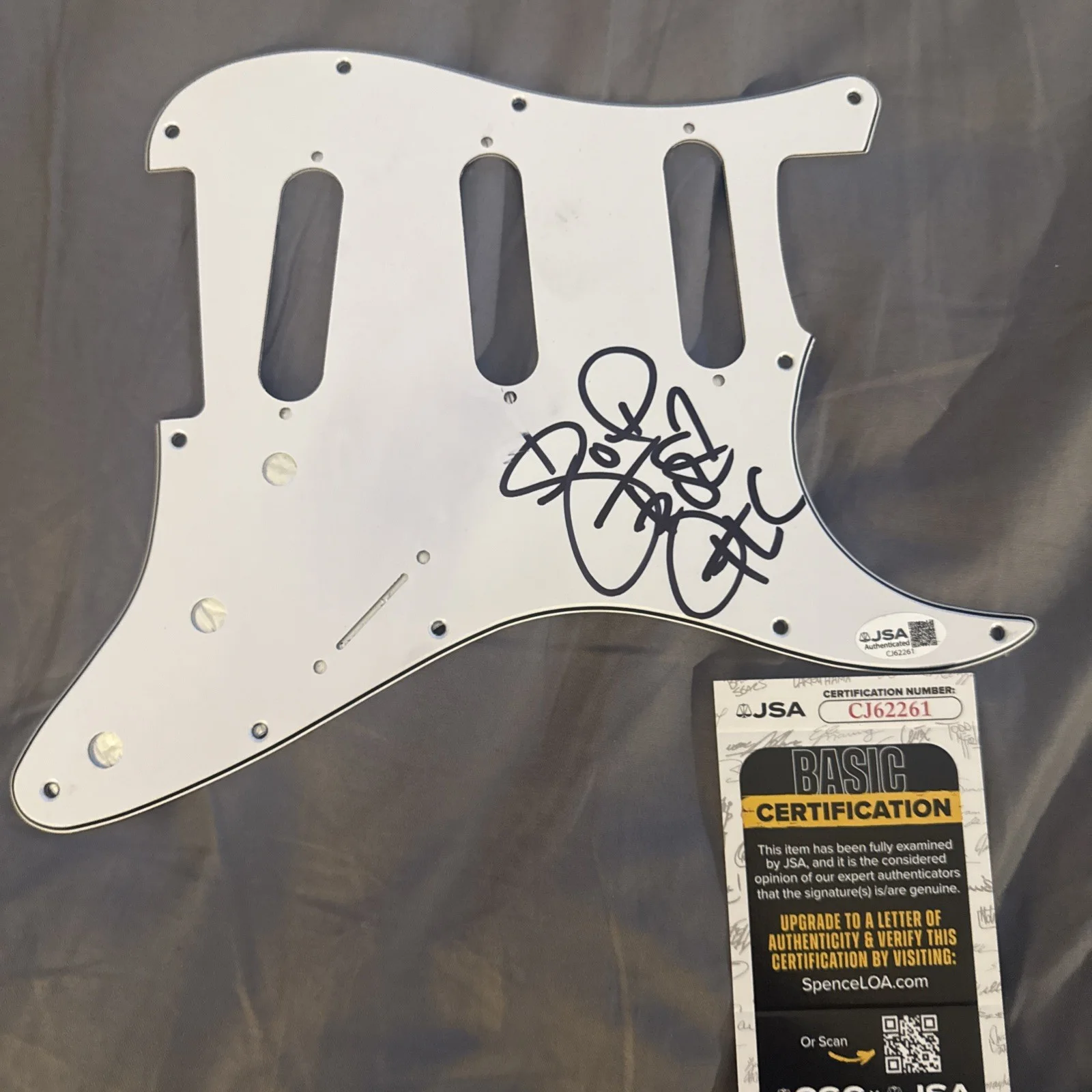 T-Boz Tlc Signed Autographed Guitar Pick Guard Tionne Watkins JSA Certified, изображение 5