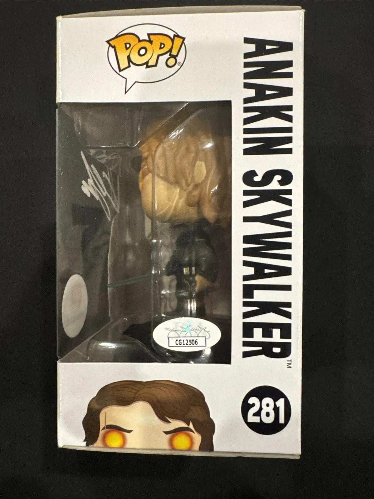 Hayden Christensen — Hayden Christensen Signed "Star Wars" #281 Anakin Skywalker Funko Pop! JSA COA, изображение 3