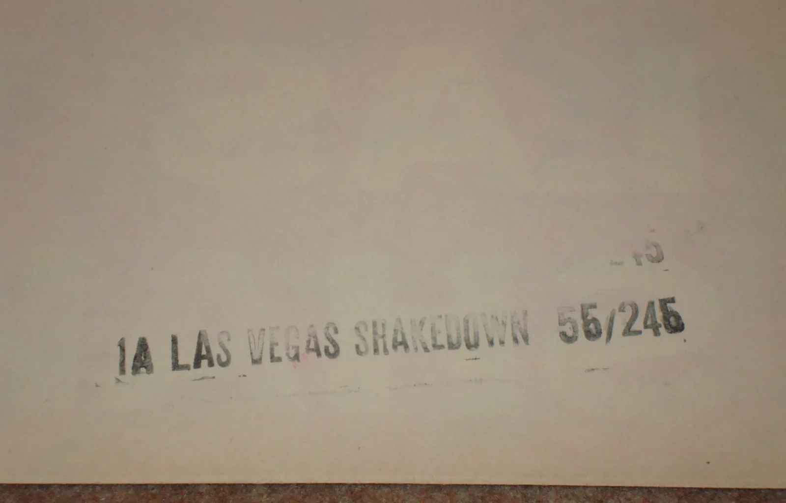 LAS VEGAS SHAKEDOWN - 1955 US original 27x41 One Sheet film poster, изображение 2