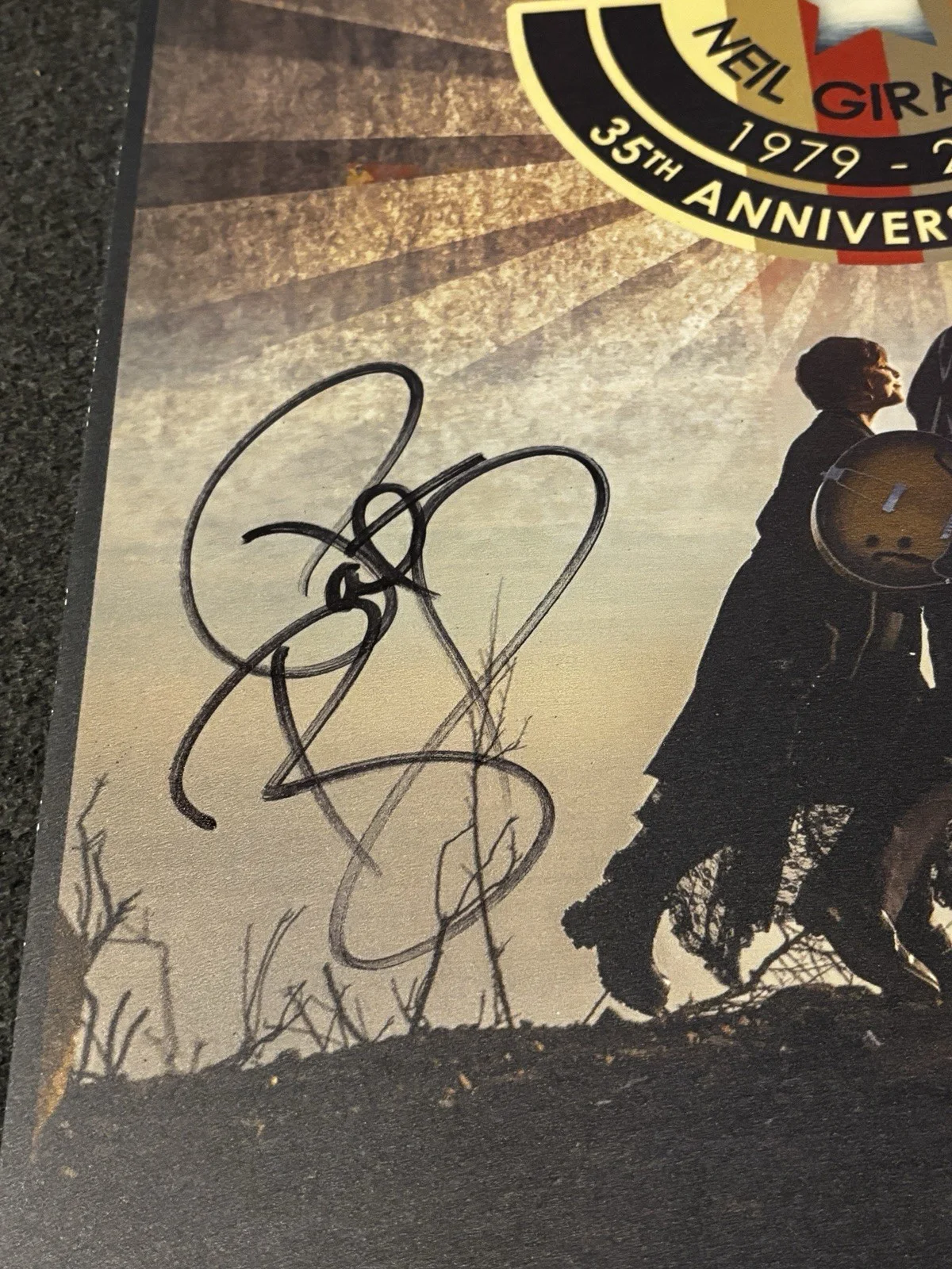 Pat Benatar, Neil Giraldo — Pat Benatar AUTOGRAPHED SIGNED rare LITHOGRAPH 2014 POSTER 35th Anniversary Tour, изображение 2