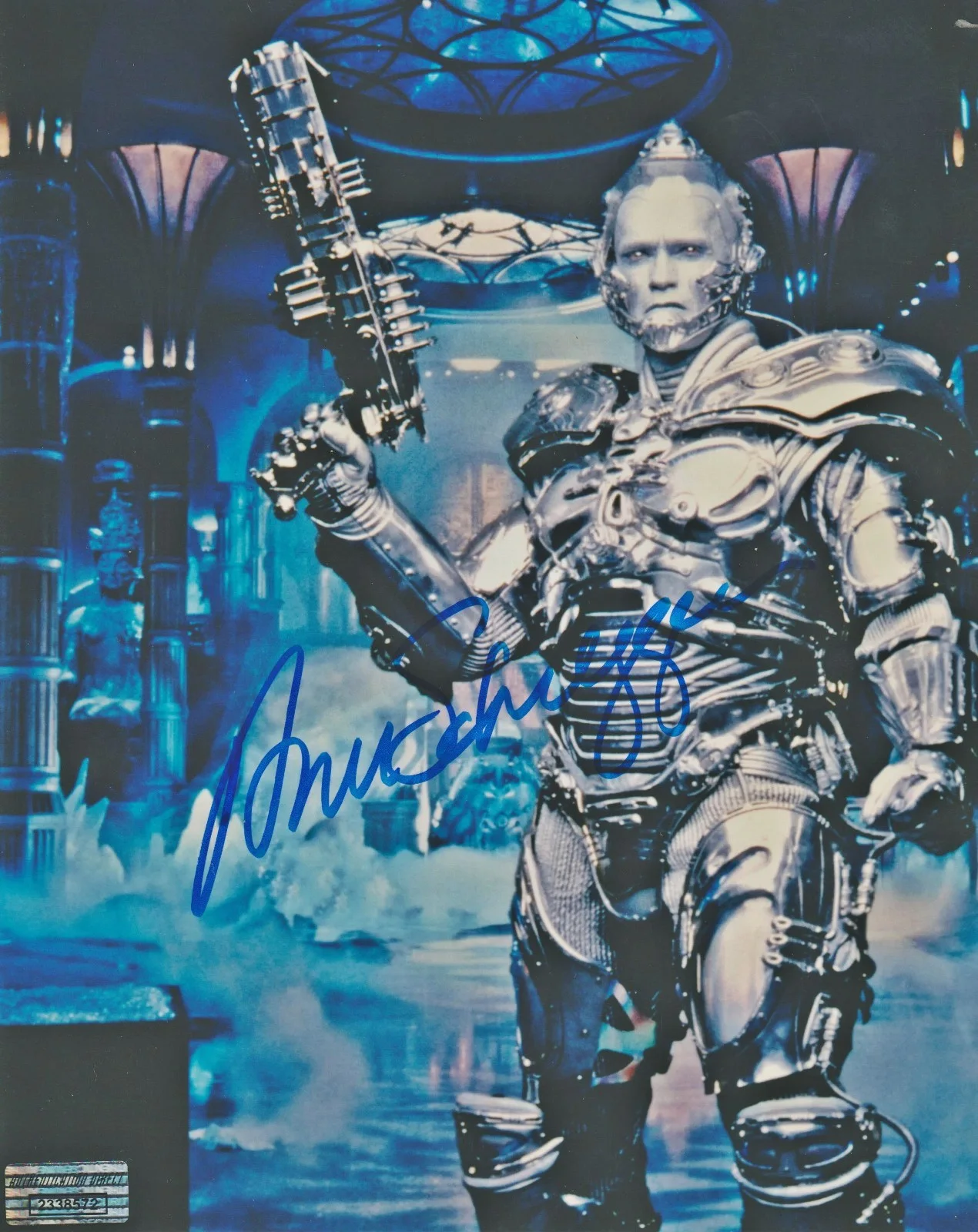 Arnold Alois Schwarzenegger The Austrian Oak — Arnold Alois Schwarzenegger ‘The Terminator’ FREEZE Signed 10x8 Photo #3 W/COA