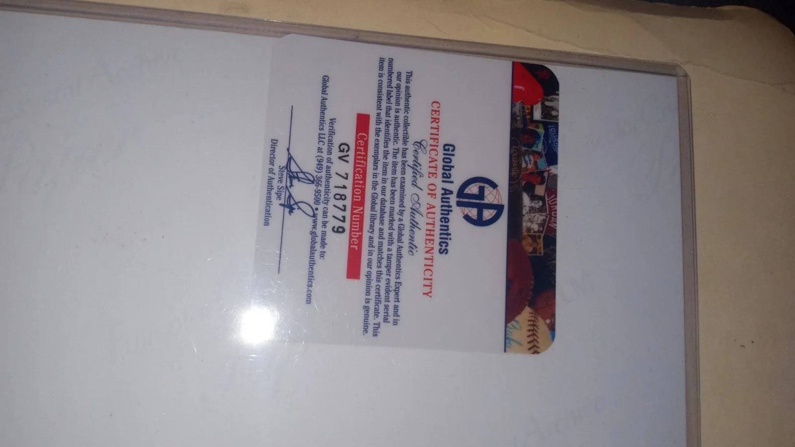 Signed 8 X 10 Photo Of Adam Levine With Certificate Of Authenticity, изображение 2