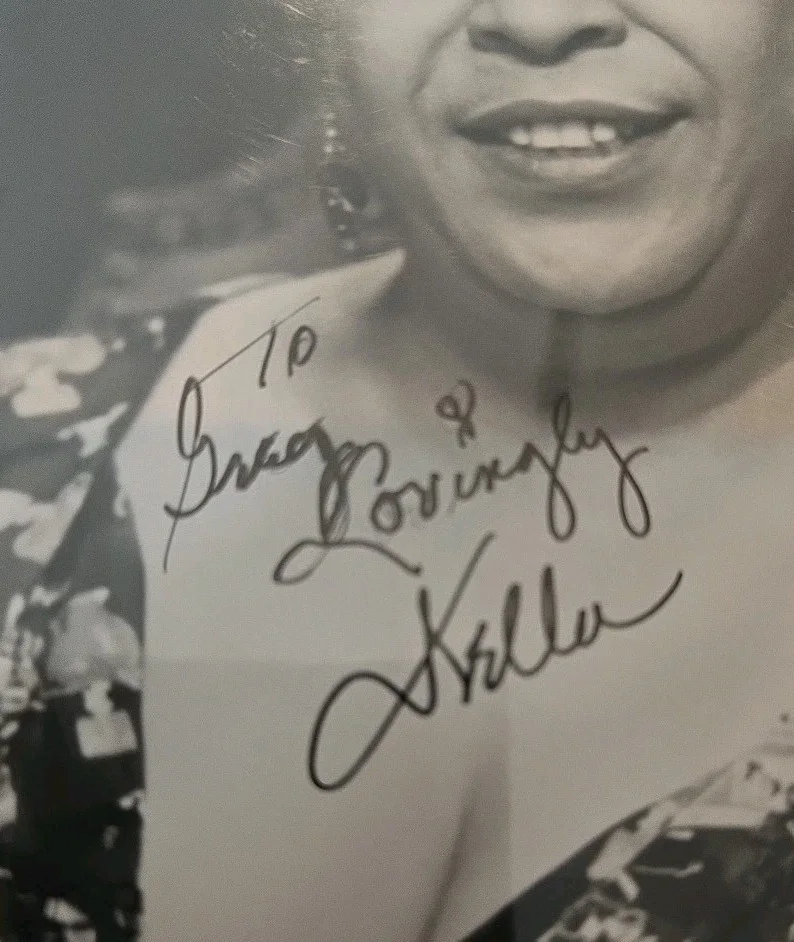 Della Reese Hand Signed 8X10 Color Photo COA "To Greg Lovingly", изображение 2