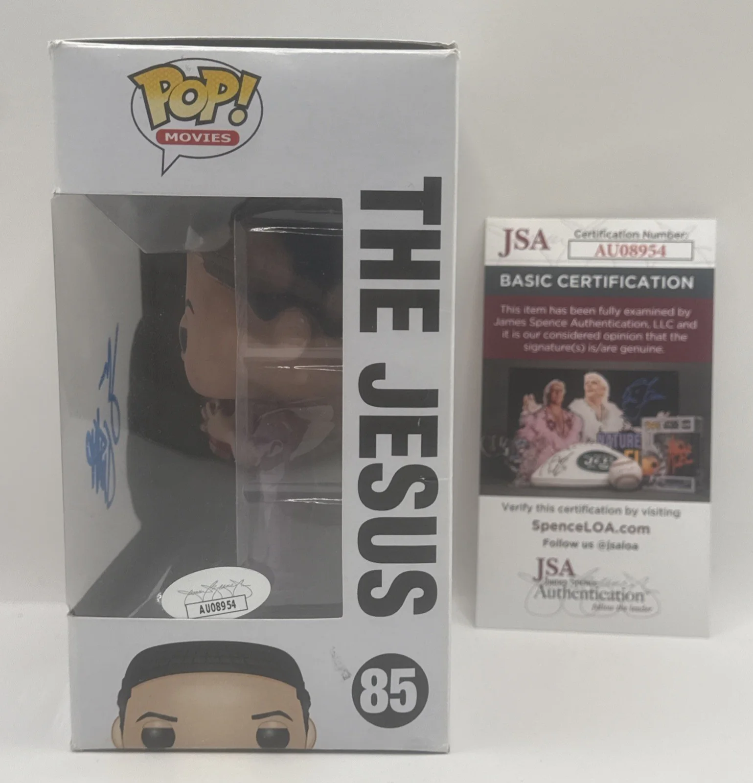 John Turturro Signed Funko POP JSA COA The Big Lebowski THE JESUS JEFF BRIDGES, image 2