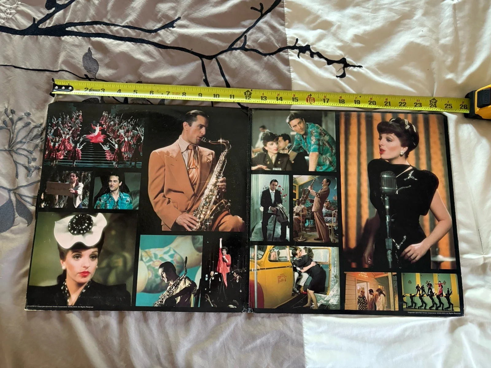 Liza Minnelli Robert Deniro 1977 New York, NY Autographed Álbum BSA COA 3 LPs, изображение 2