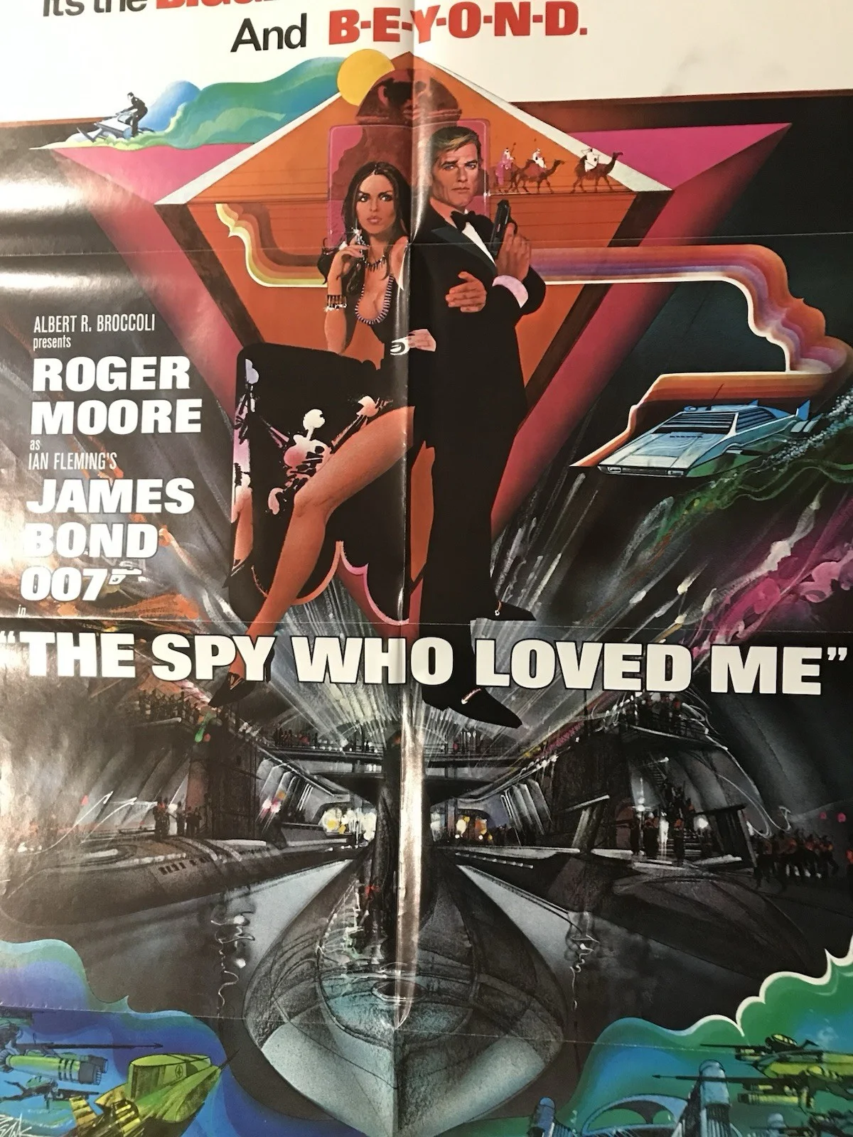 The Spy Who Loved Me (1977), James Bond, Original US Movie Poster, изображение 4